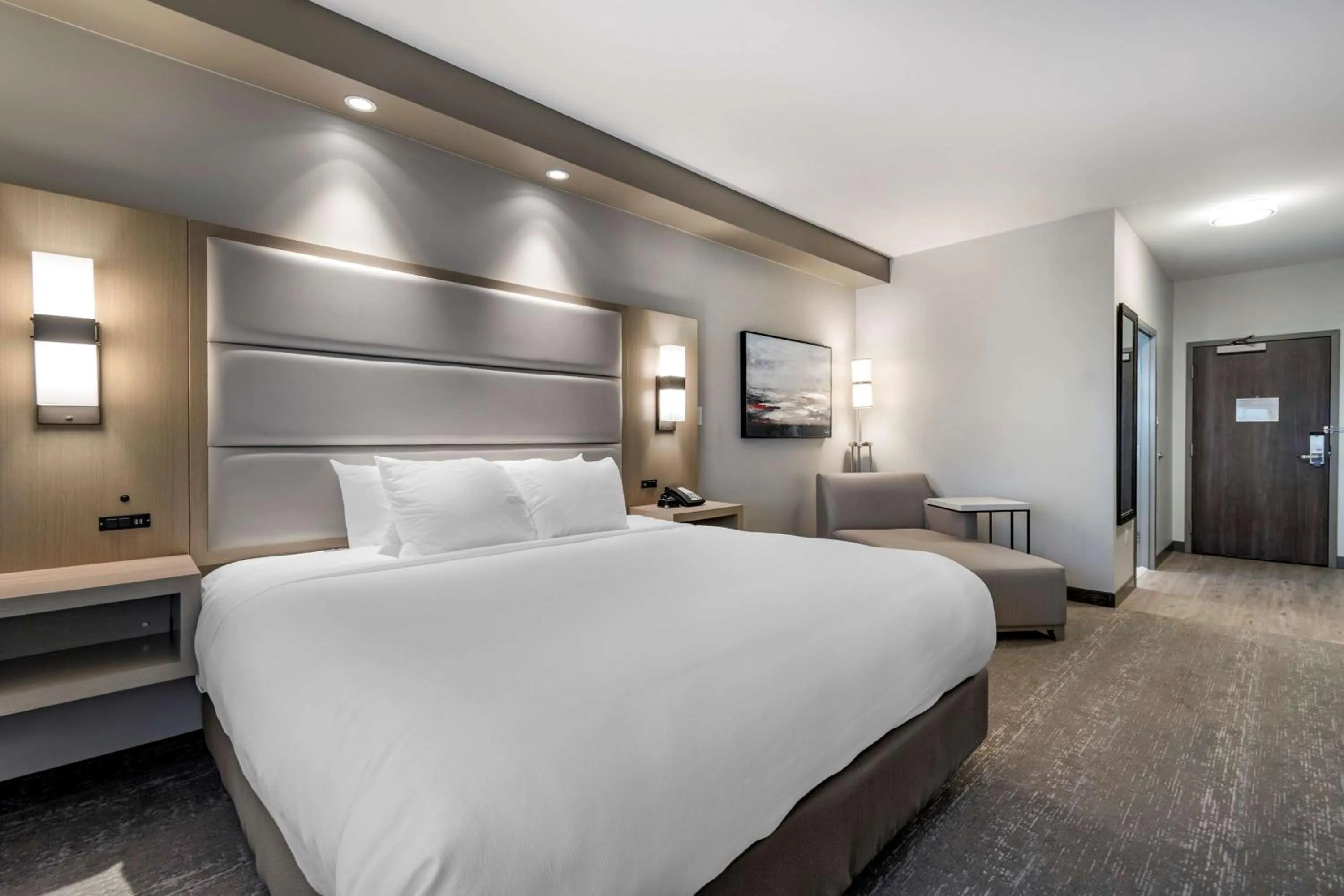 King Room with Roll-In Shower - Disability Access in Best Western Premier Prince Albert