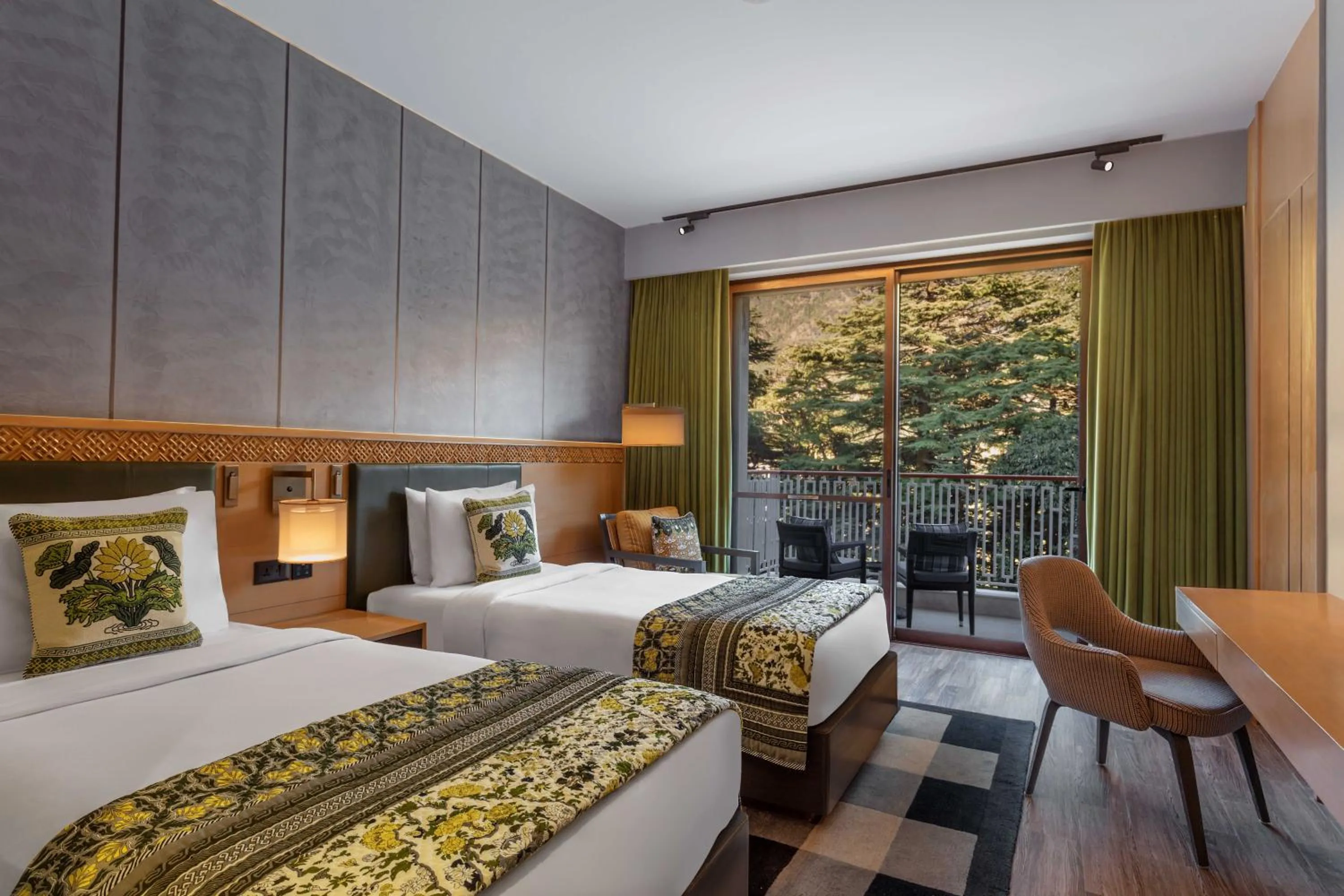 Twin Room with Balcony - single occupancy in Hyatt Regency Dharamshala Resort