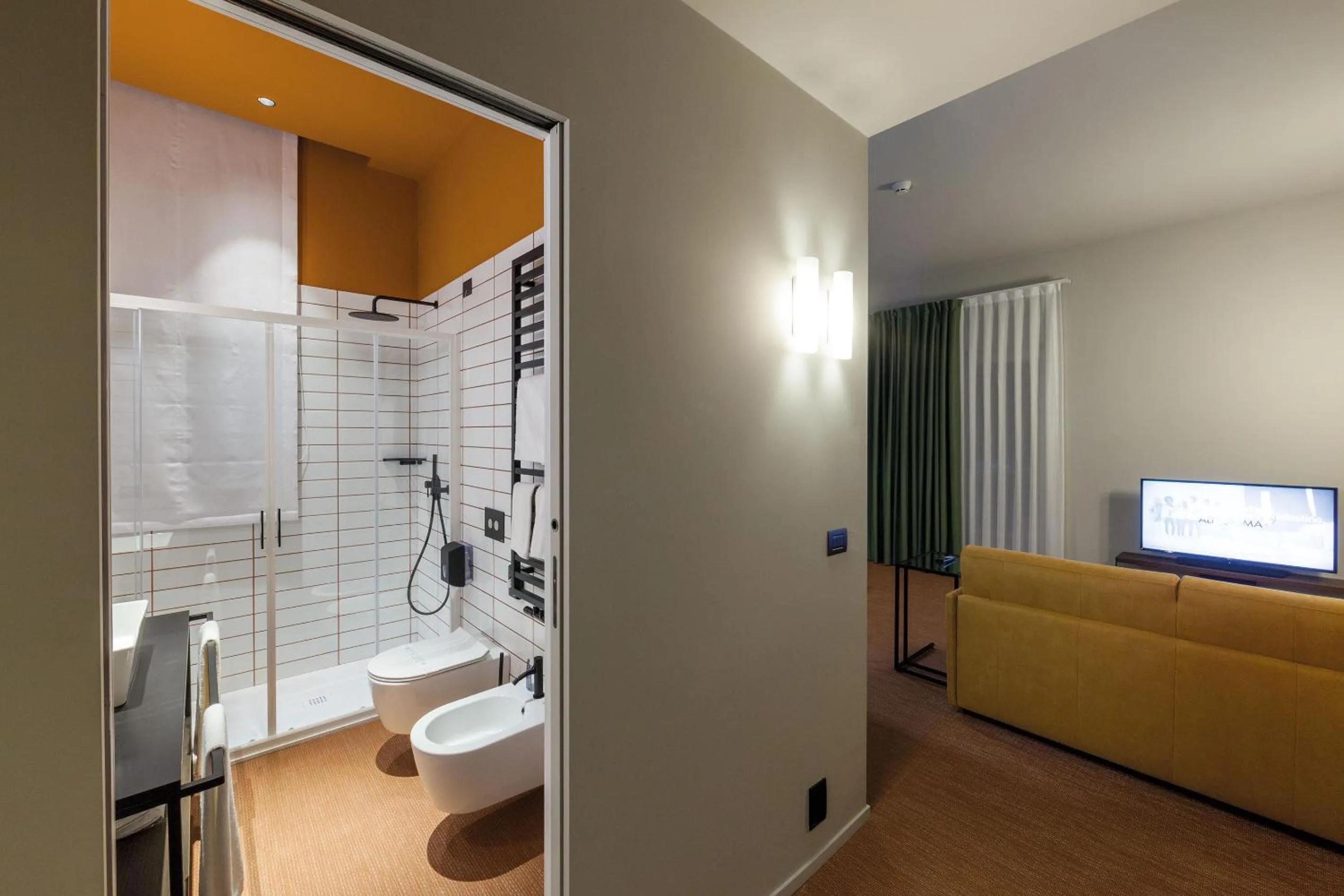 Family Queen Room with Two Sofa Beds and Balcony - Non-Smoking in Best Western Plus Dimora del Monaco