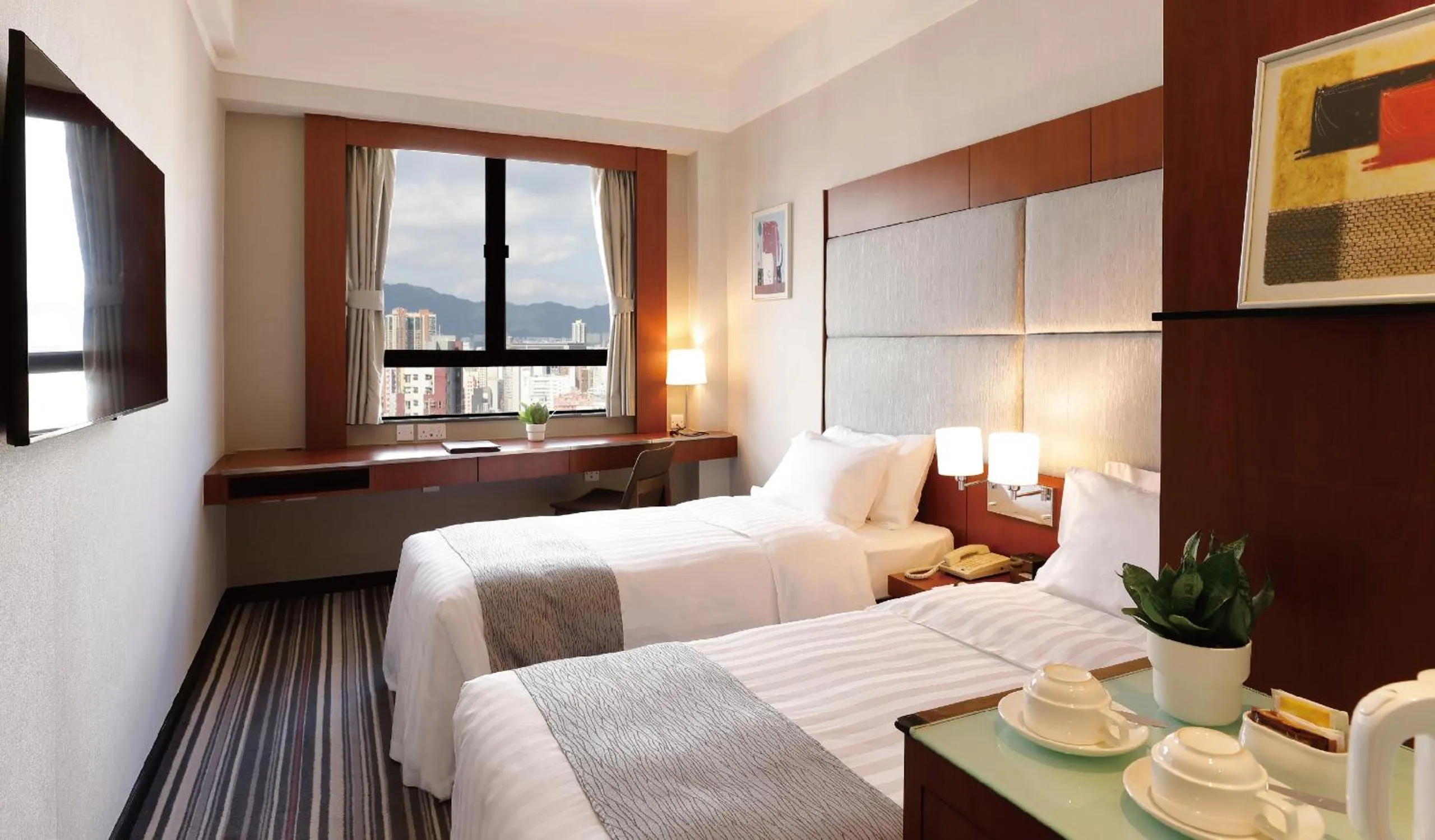 City Vista Twin Room in B P International