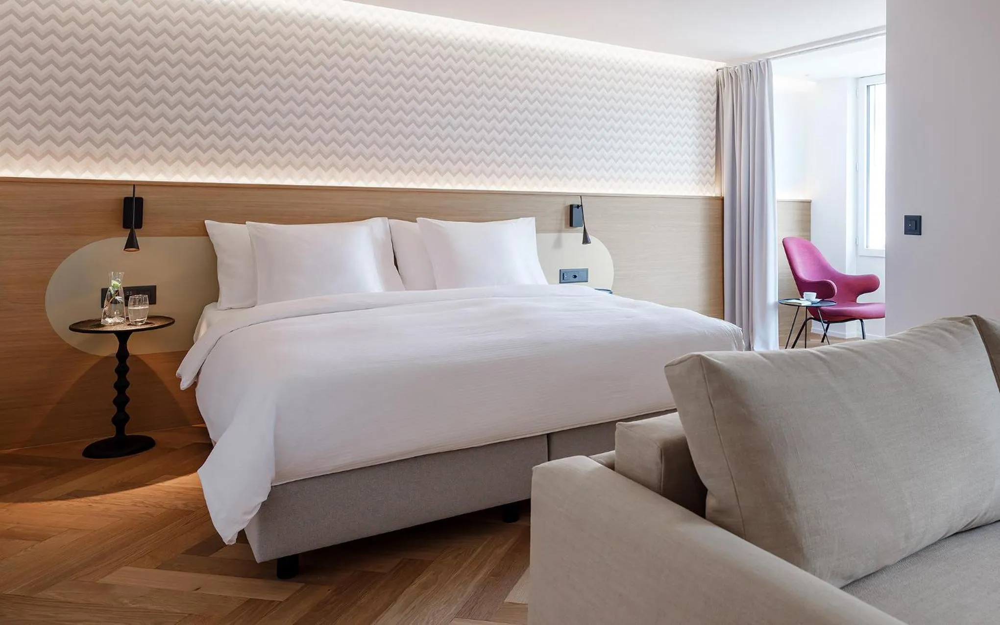 Junior Suite with Lake View in Campus Hotel Hertenstein