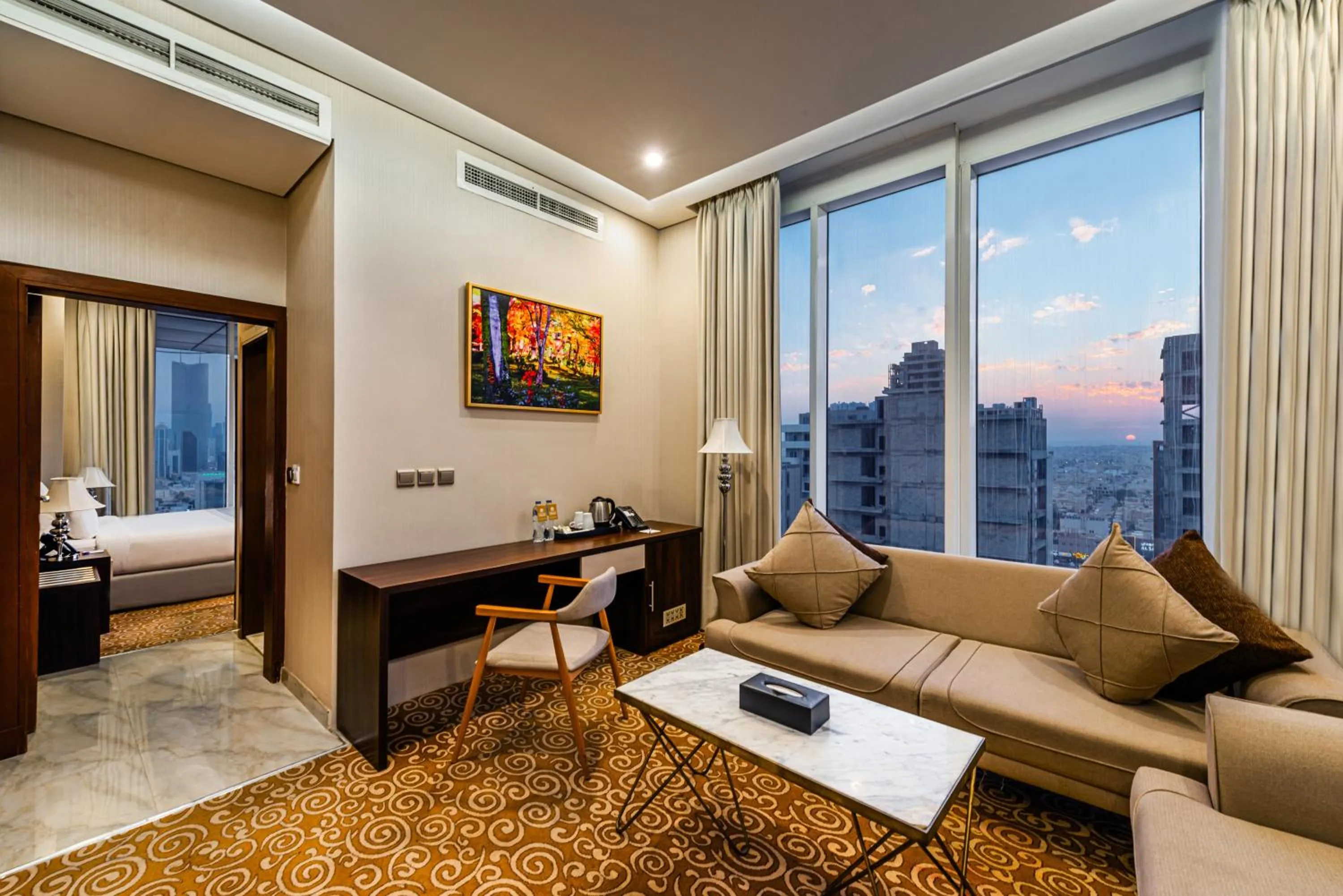 Executive Suite in Crown Rose Al Sahafa Hotel