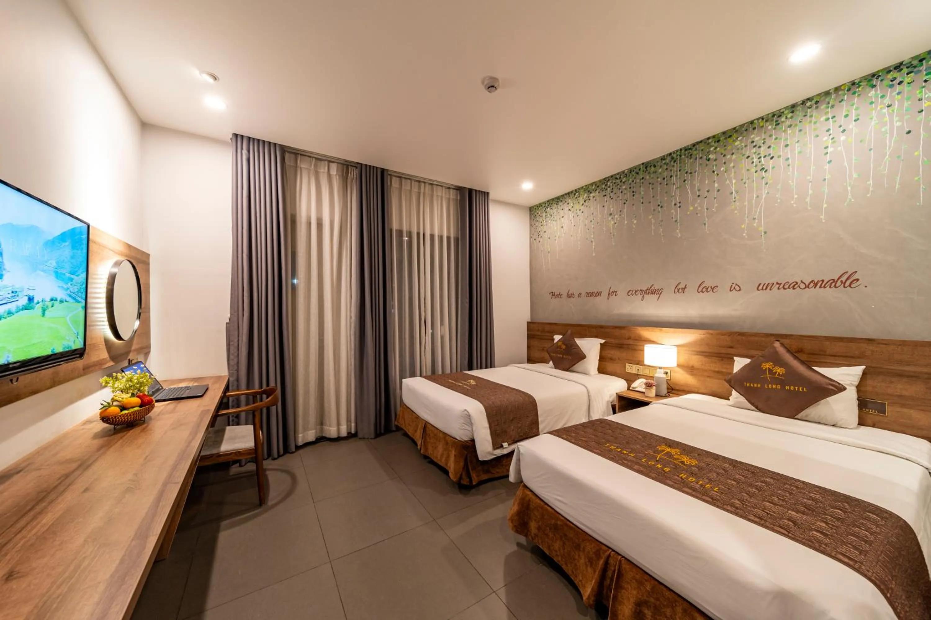 Standard Twin Room in Thanh Long Hotel - Tra Khuc