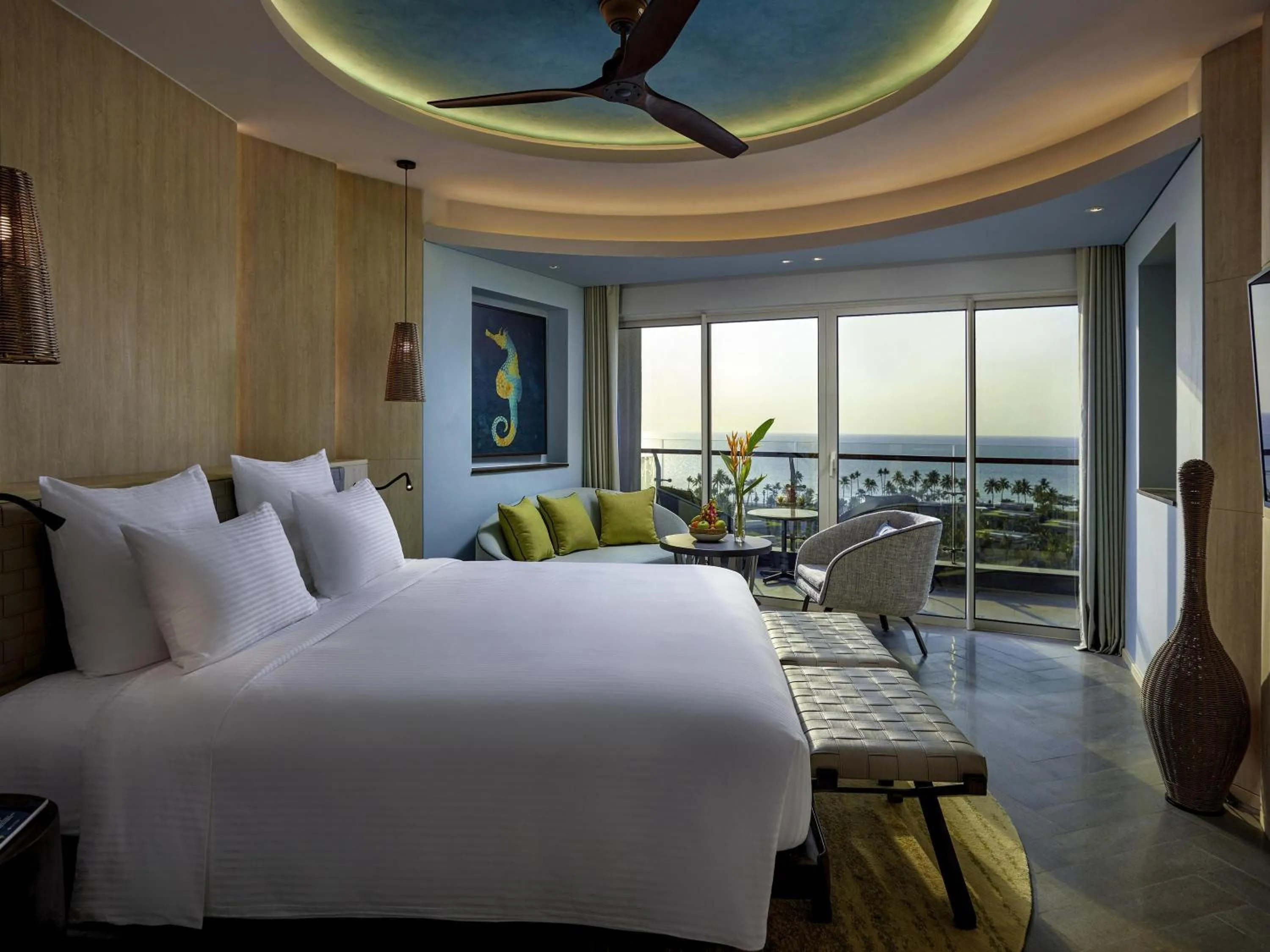 Premium Deluxe Room with Ocean View in Pullman Phu Quoc Beach Resort