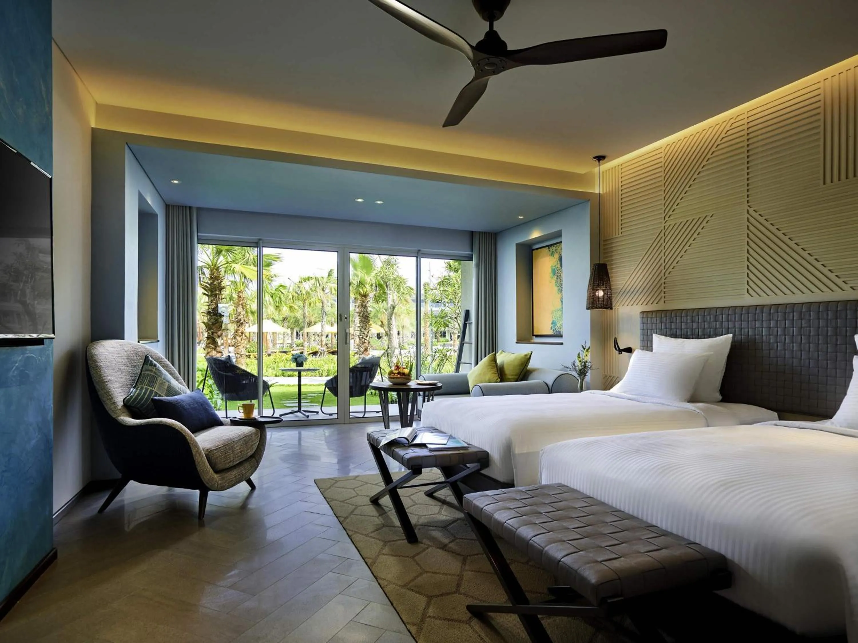Deluxe Twin Room with Garden View in Pullman Phu Quoc Beach Resort