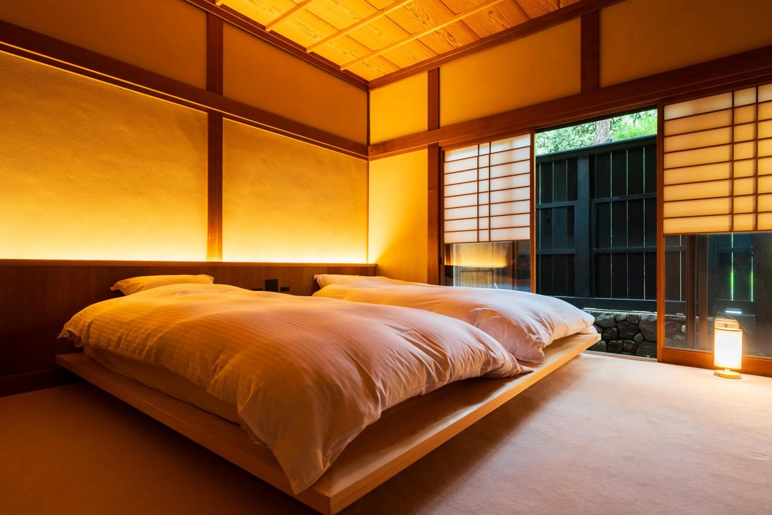 Deluxe Twin Room with Shared Bathroom, 55.65㎡ - KAEDE in Kappo Ryokan Yumesaki