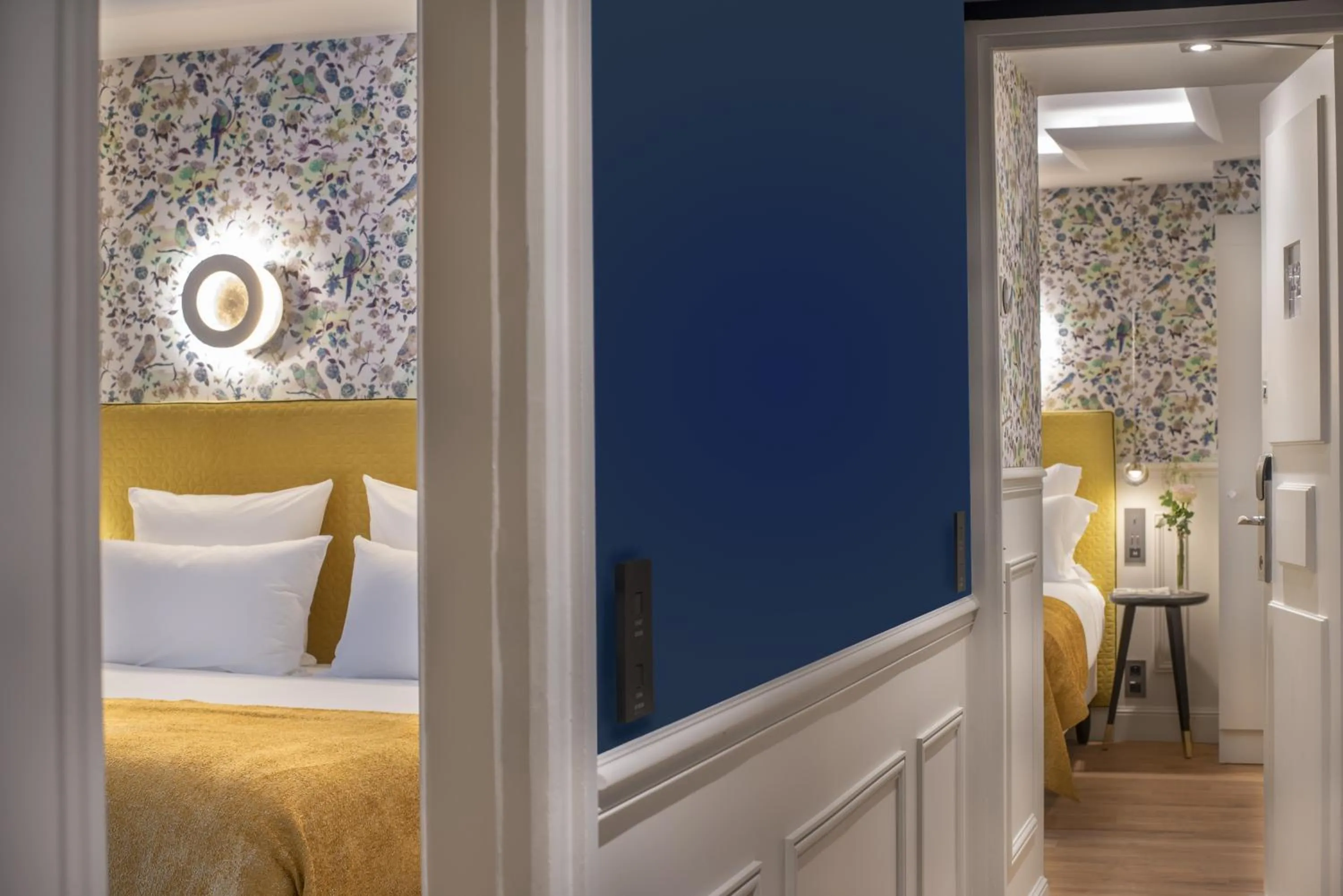 Two Connecting Double Rooms in Hotel Cambon