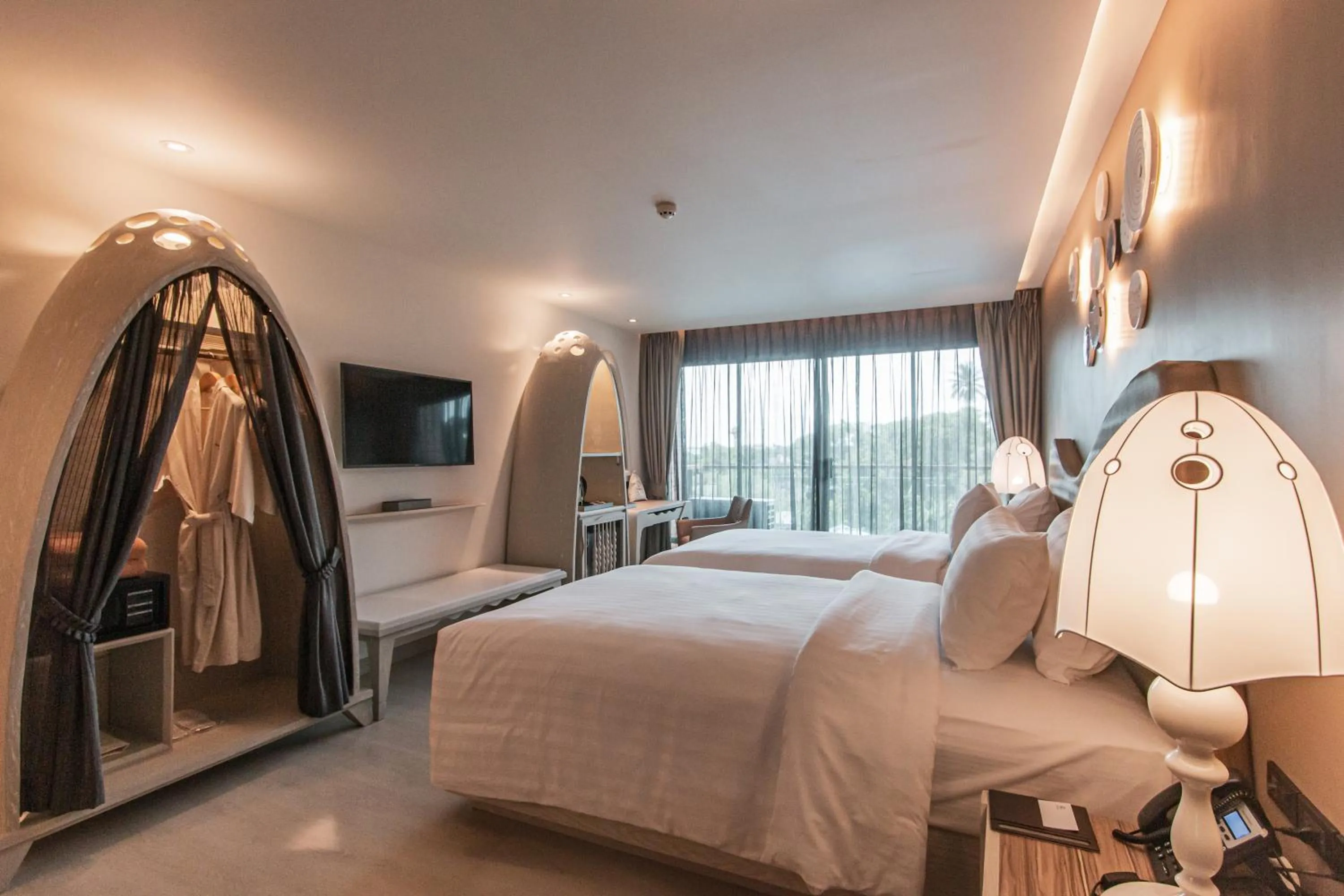 Superior Twin Bed in Rachabhura Hotel