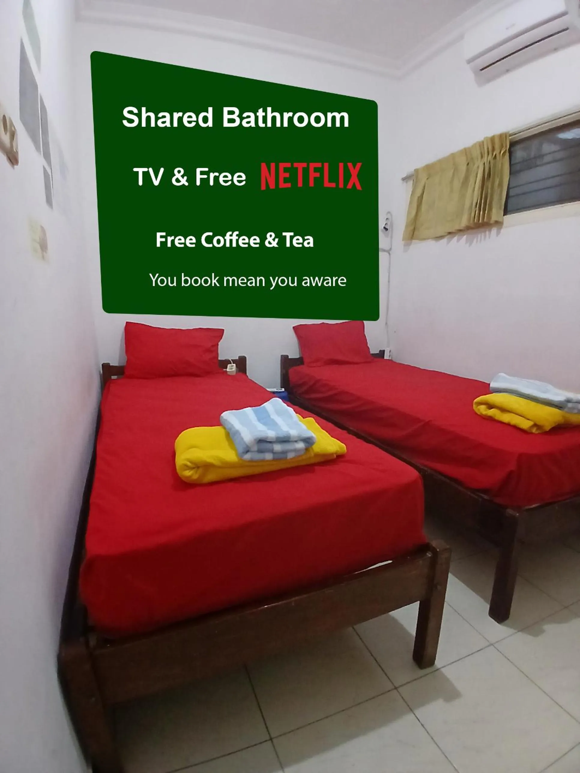 Standard Twin Room in Moshi Moshi