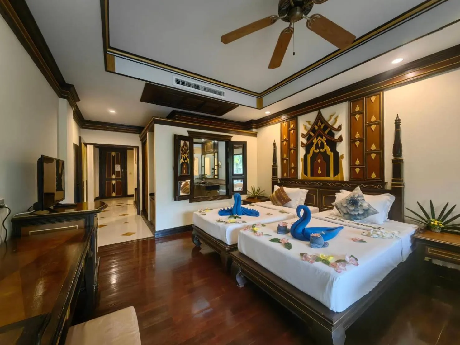 Suite with Pool View in Ayodhaya Palace Beach Resort - SHA Plus certified