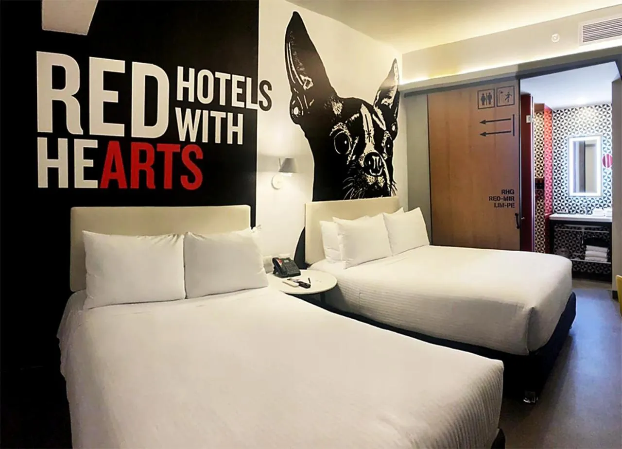 Double Room with Two Double Beds - single occupancy - Non-Smoking in Radisson RED Miraflores
