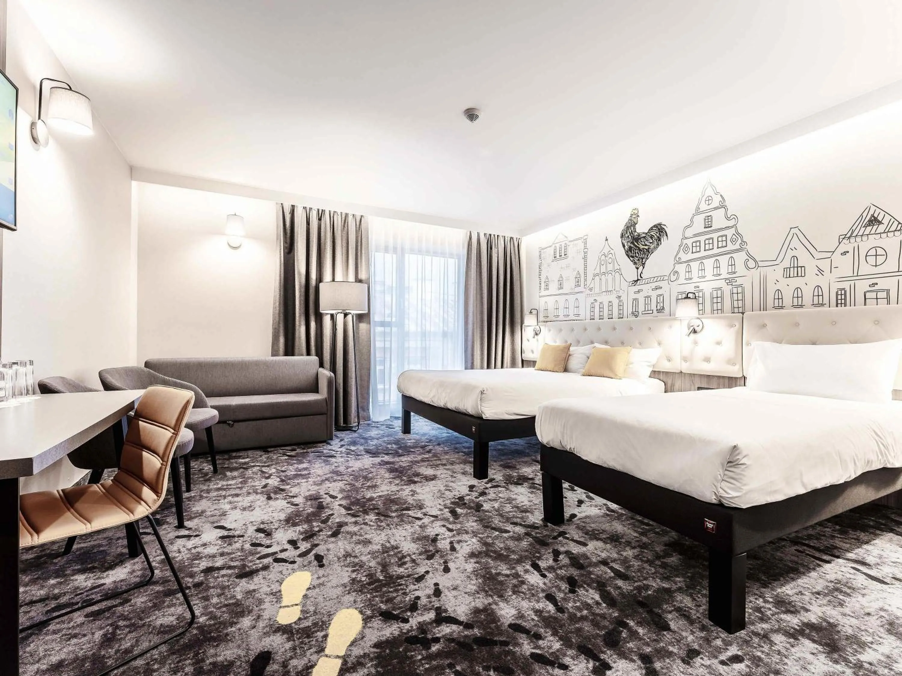 Family Room in ibis Styles Lublin Stare Miasto