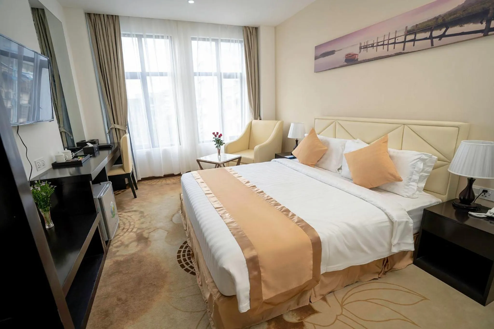 Standard Double Room in Hotel Sanchaung