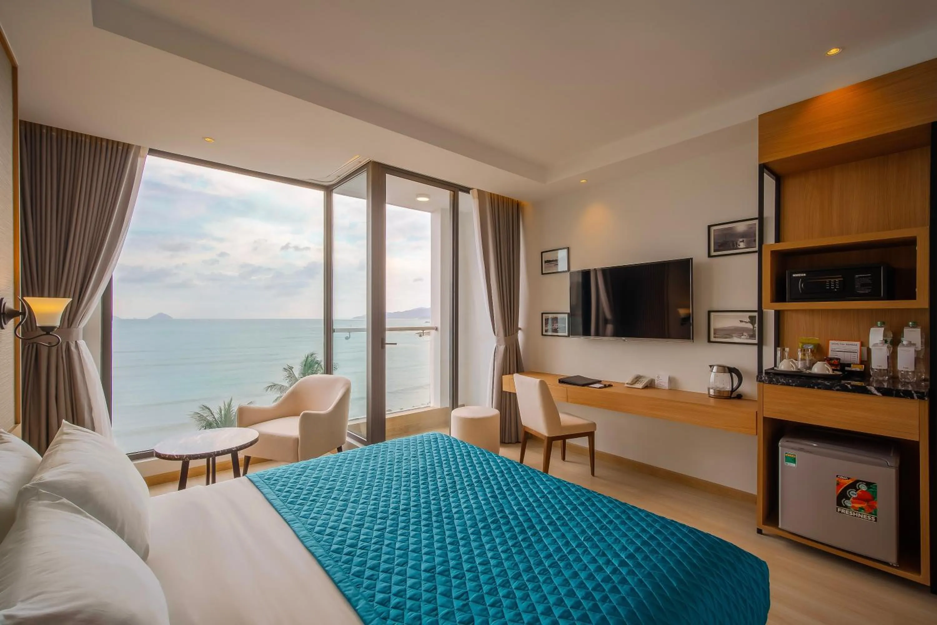 Premier Deluxe Double Room with Balcony and Ocean View in Navada Beach Hotel