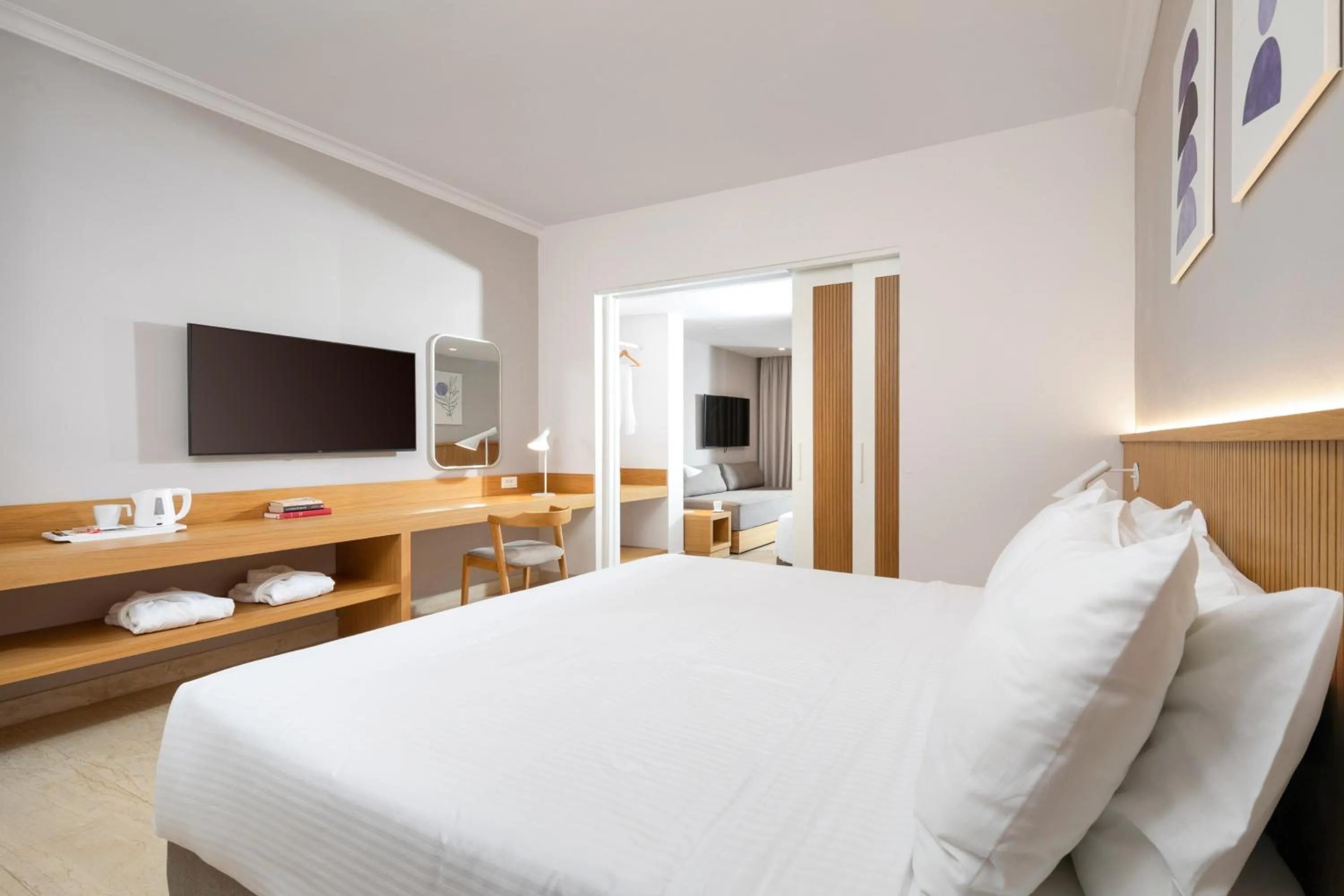 Family Room with Private Pool in Roda Beach Resort & Spa