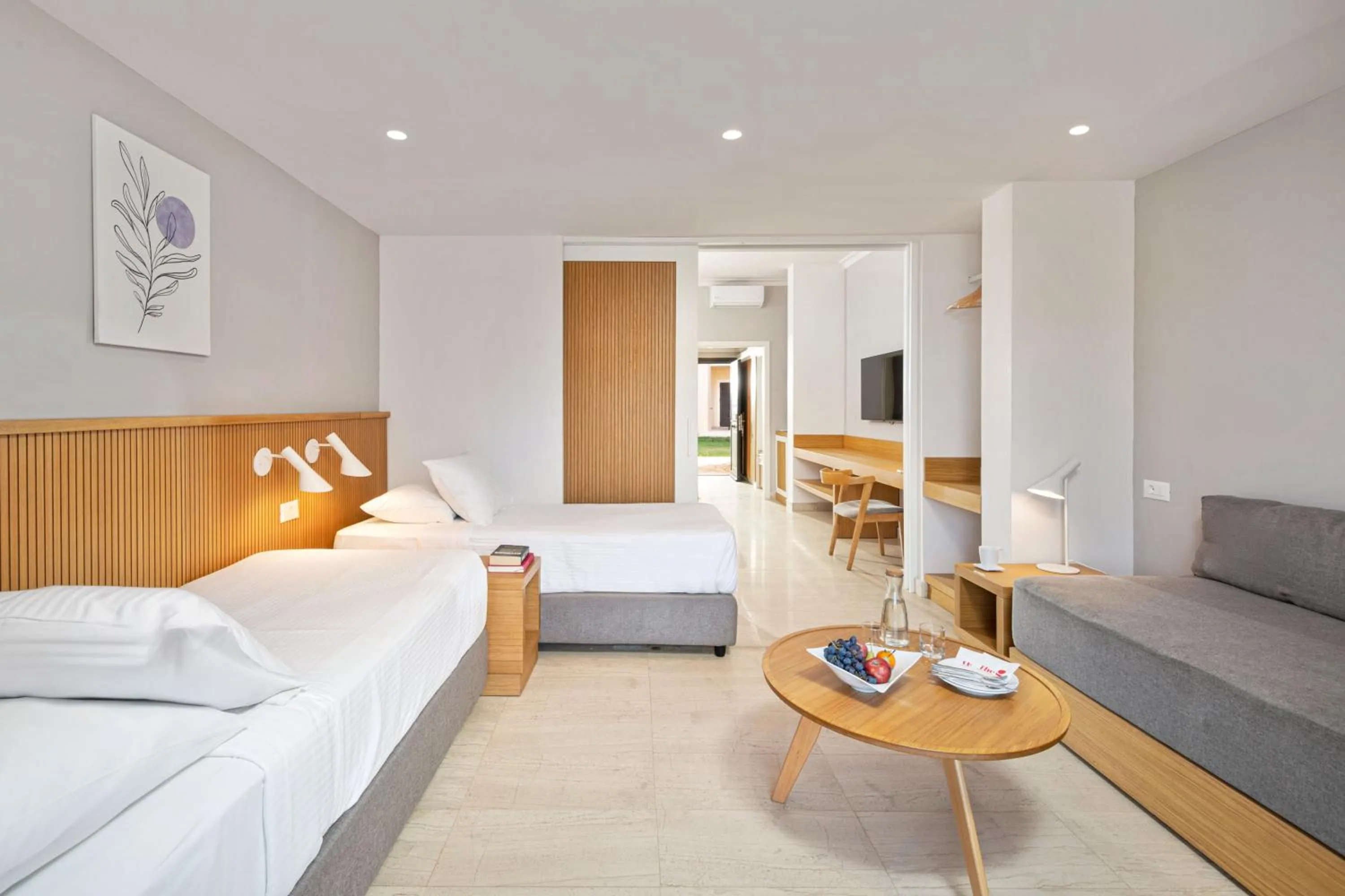 Family Room With Sharing Pool in Roda Beach Resort & Spa