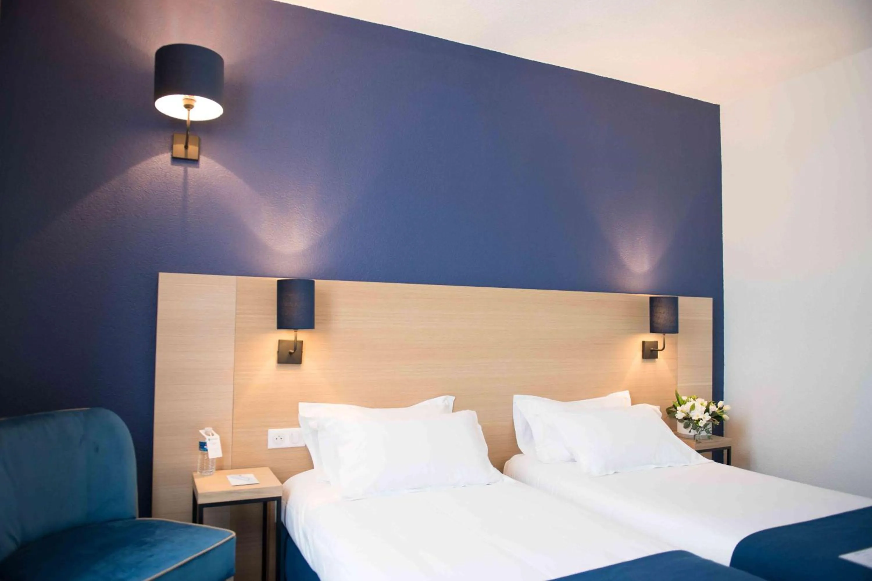 Standard Twin Room in Best Western Hôtel Le Sud