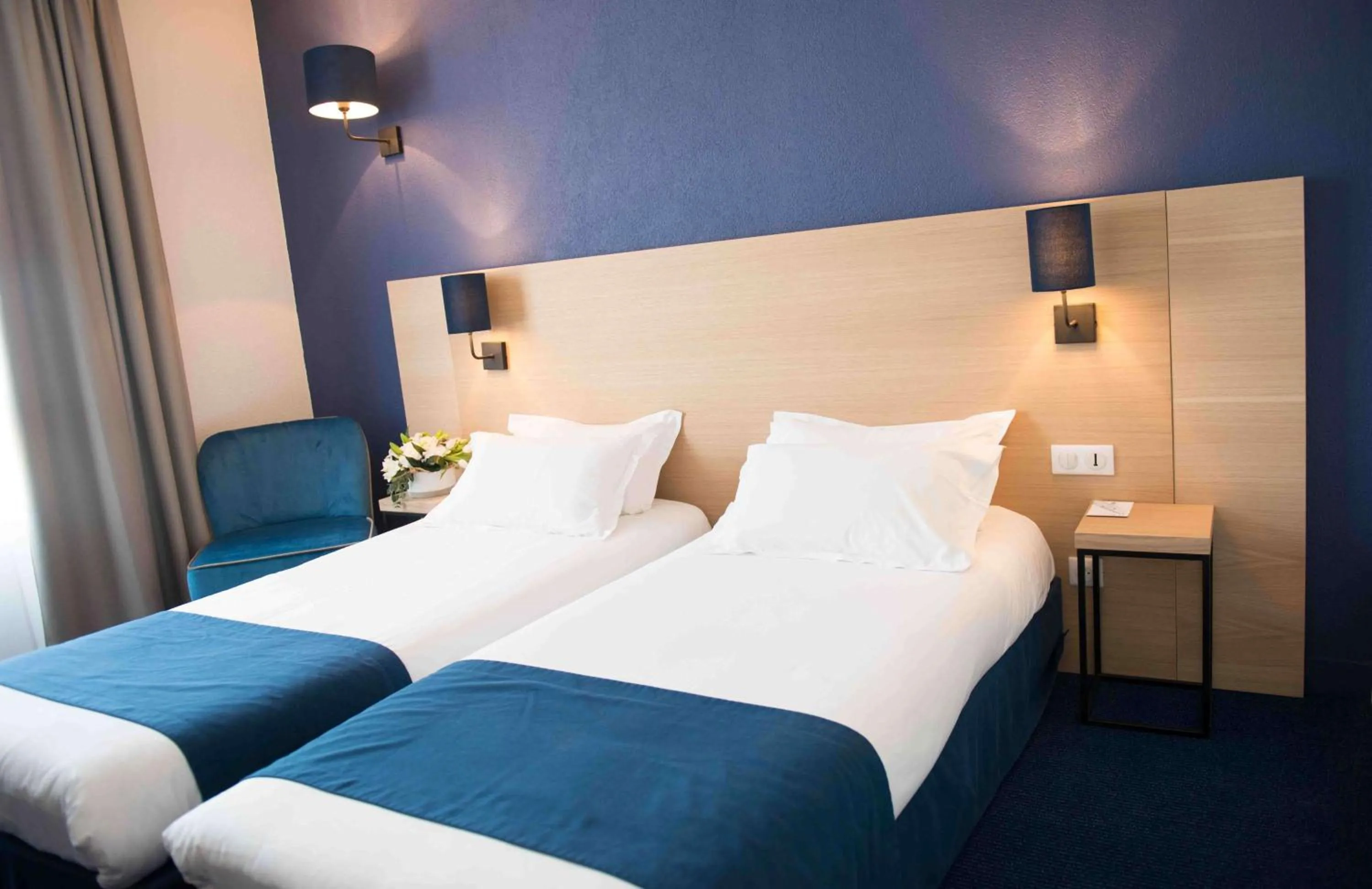 Standard Twin Room in Best Western Hôtel Le Sud