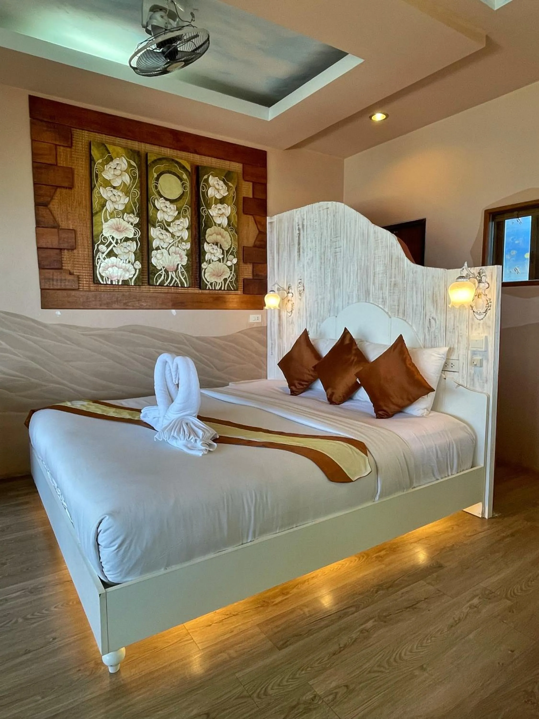 Superior Double Room with Sea View in DD Hut Koh Tao