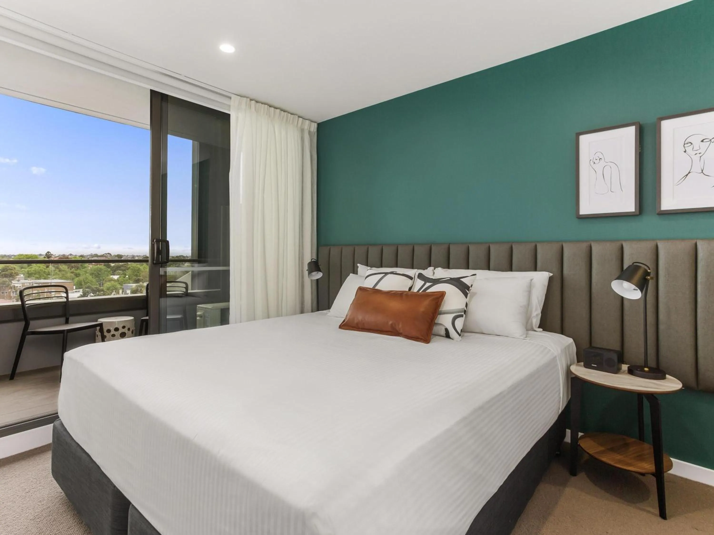 Premium One-Bedroom Apartment with King Bed and Balcony in The Sebel Melbourne Moonee Ponds