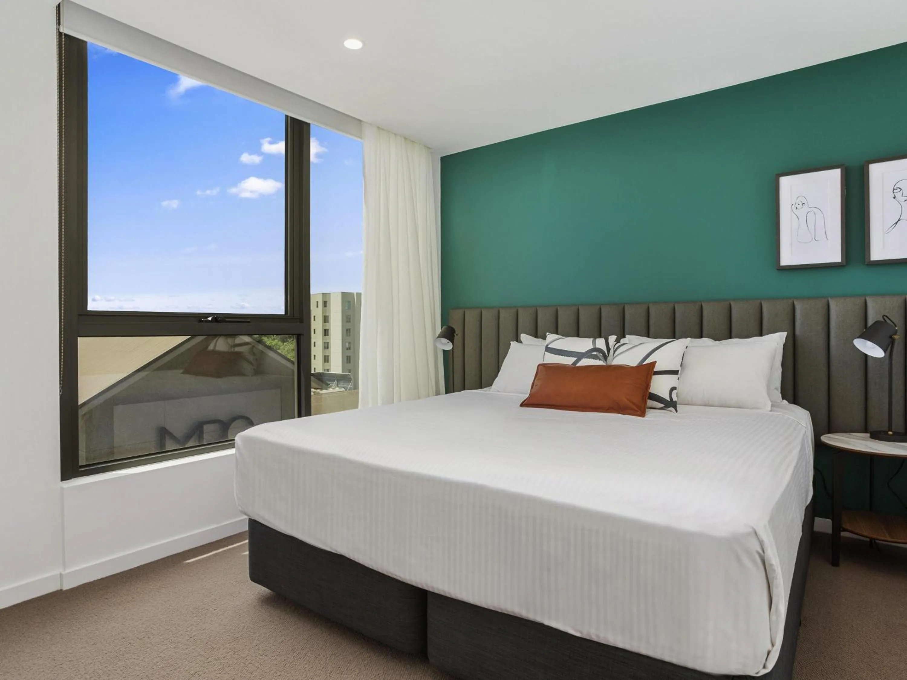 Two-Bedroom King Apartment with Balcony in The Sebel Melbourne Moonee Ponds