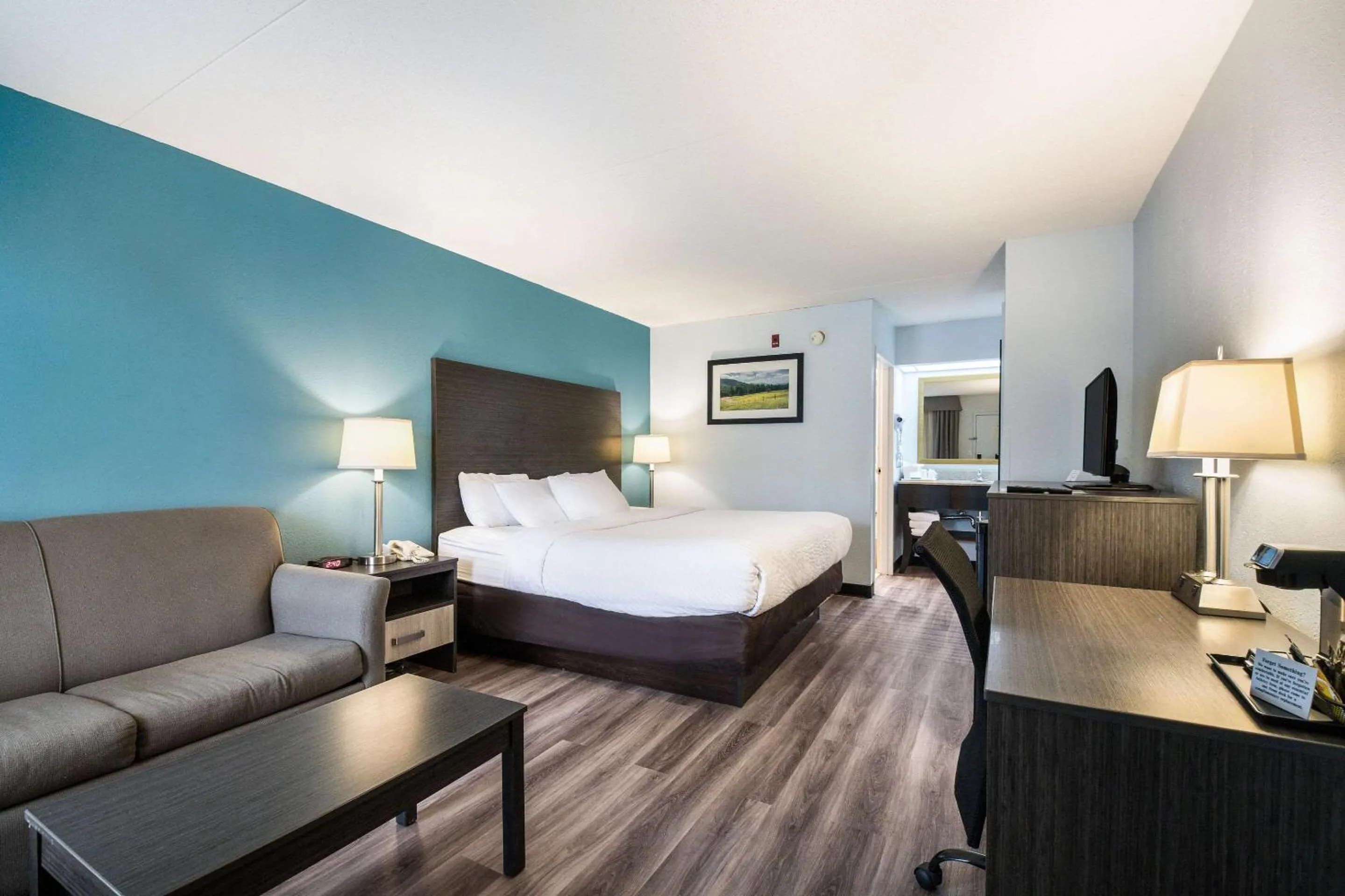 King Room with Sofa Bed - Non-Smoking in Clarion Inn Cleveland near University