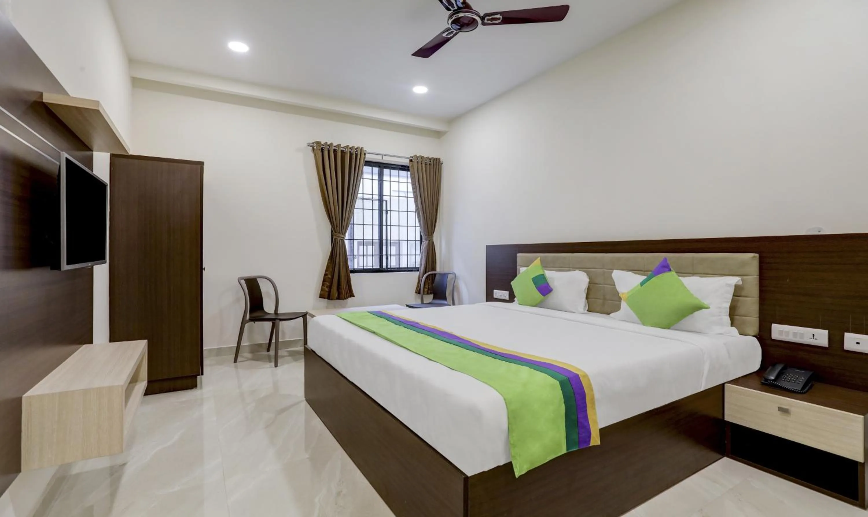 Standard Double or Twin Room - single occupancy in Treebo The Horizon Kankanady