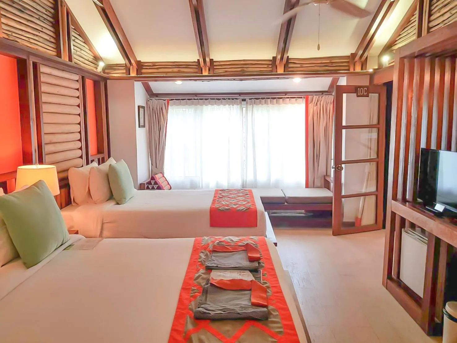 Two-Bedroom River View Deluxe Family in Home Phutoey River Kwai Hotspring & Nature Resort