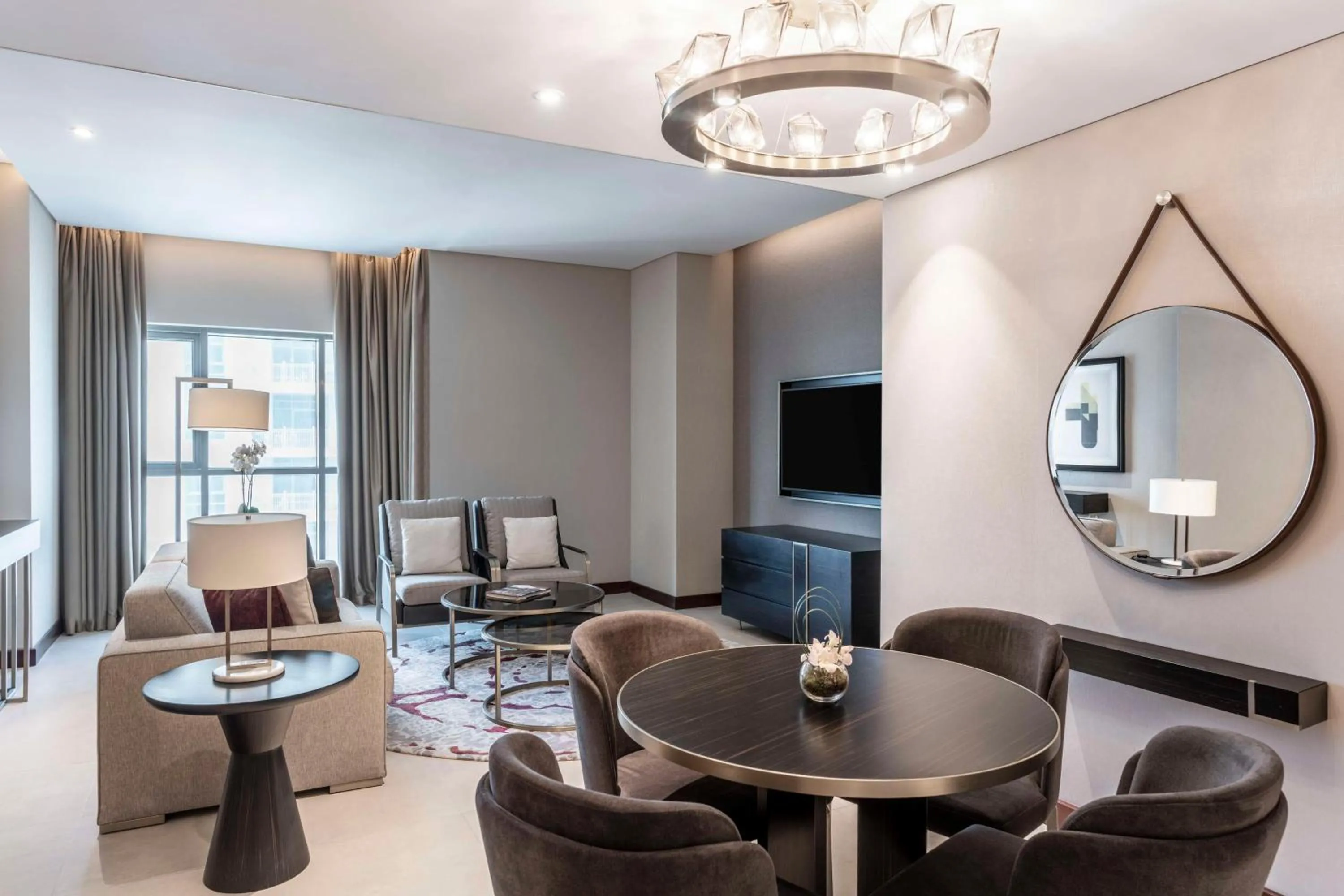 Superior One-Bedroom Suite with Partial Sea View  in Hilton Doha The Pearl