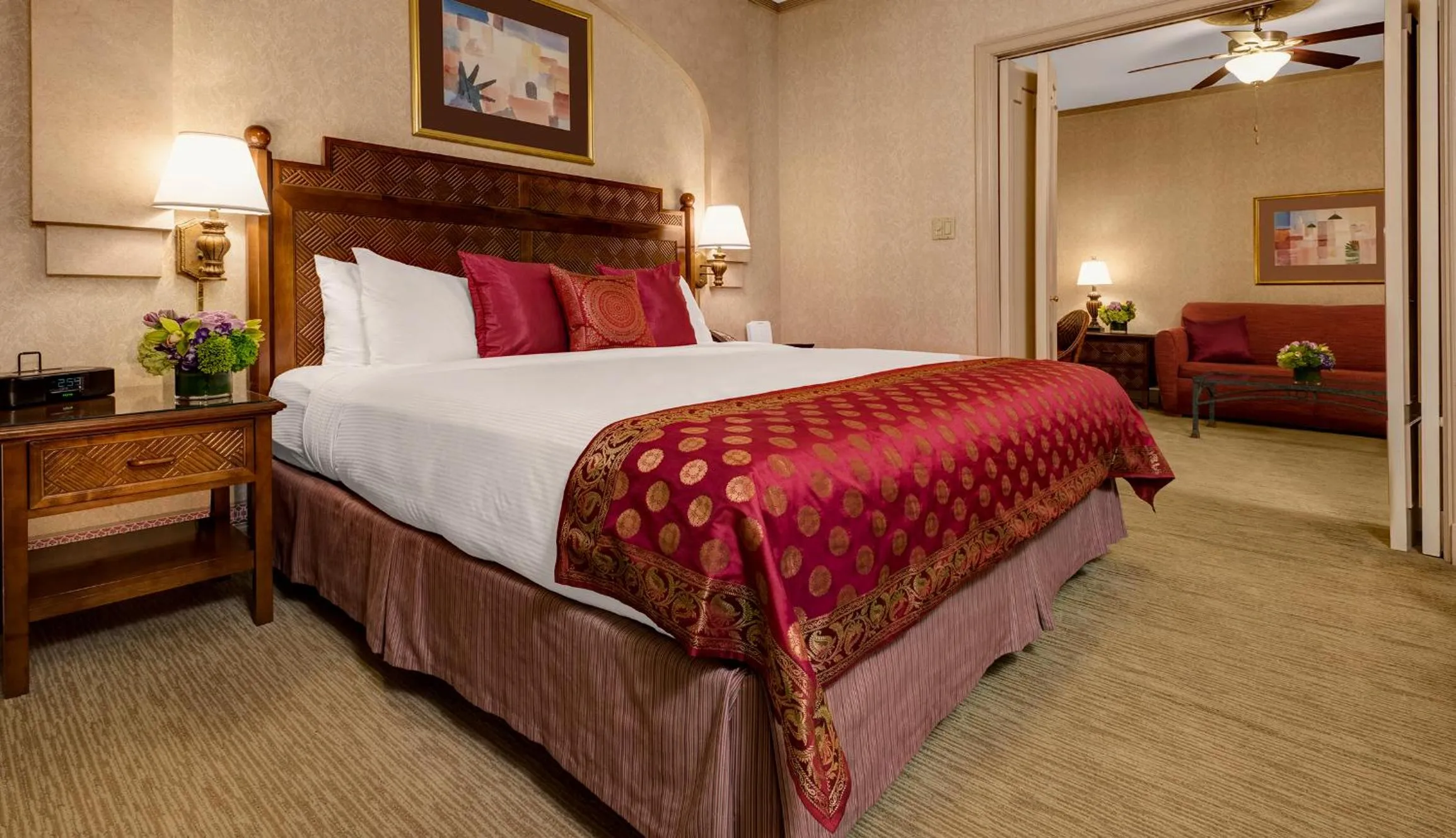 Minisuite with One King Bed in Casablanca Hotel by Library Hotel Collection