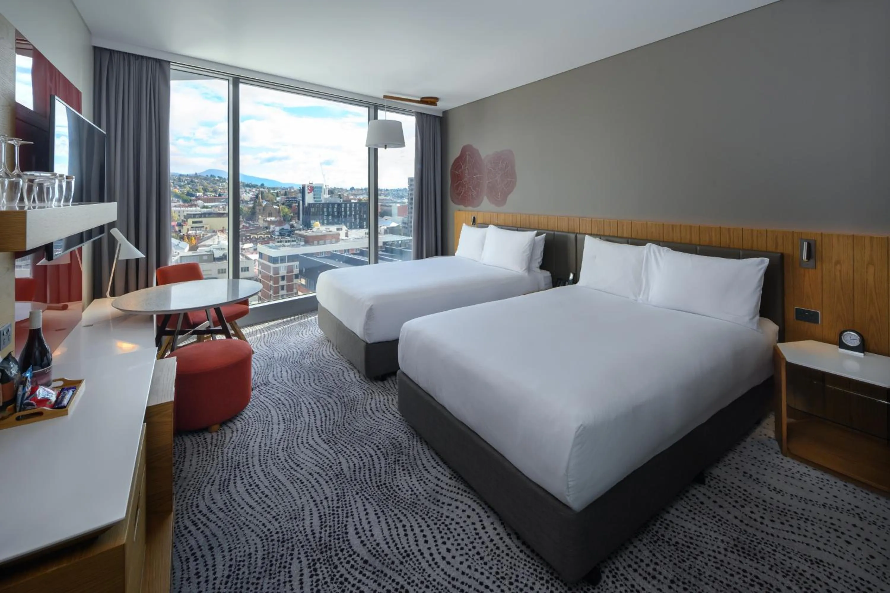 Standard Double Room with Two Double Beds in Crowne Plaza Hobart by IHG