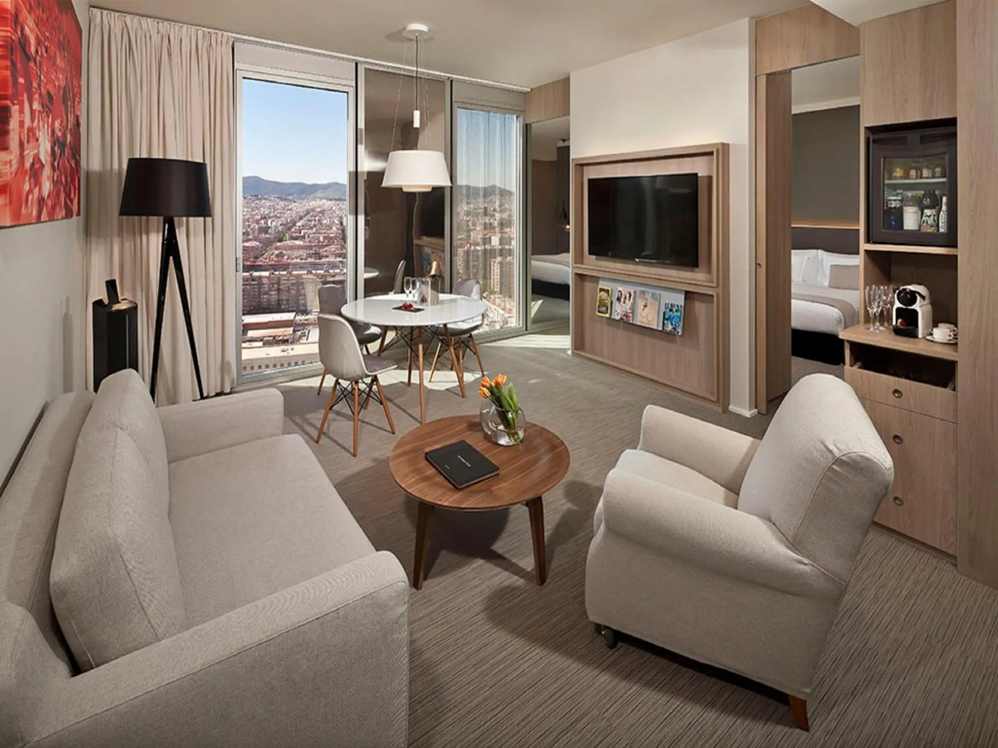 The Level Family Room in The Level at Melia Barcelona Sky