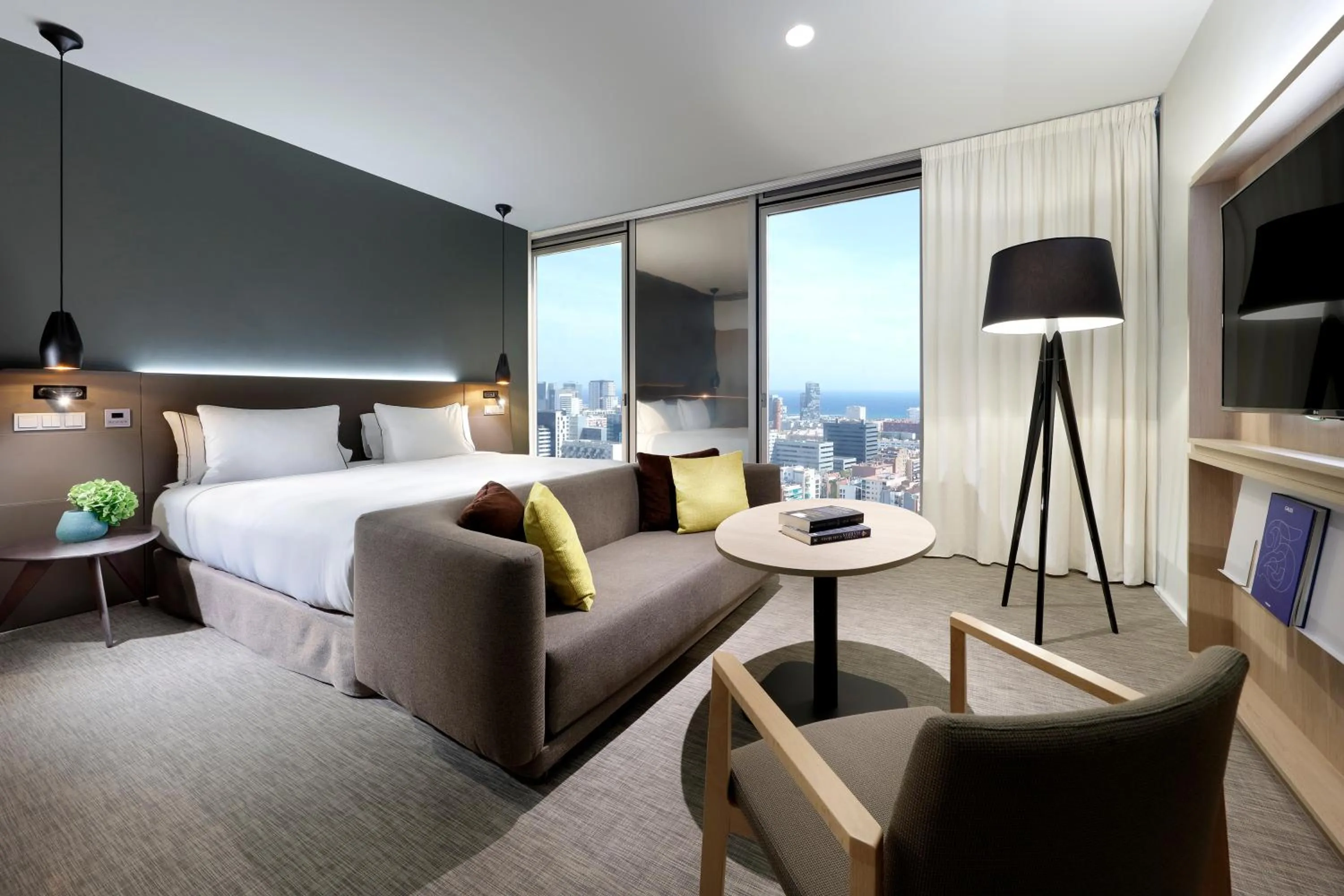 The Level Master Suite Sea View in The Level at Melia Barcelona Sky