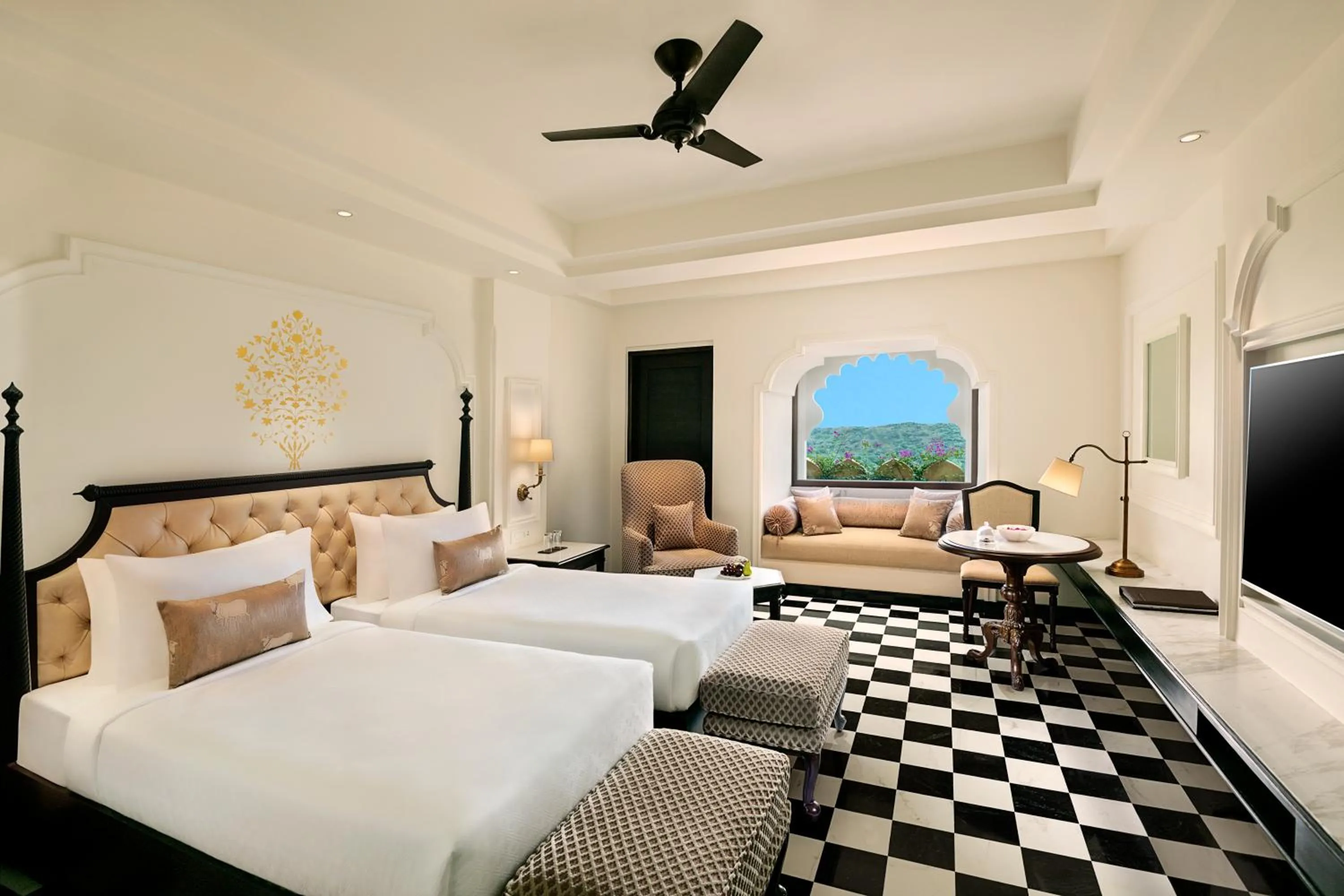 Premium Vista King Room with Private Terrace - single occupancy in Aurika, Udaipur - Luxury by Lemon Tree Hotels