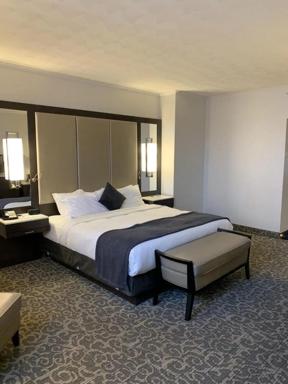 King Room in Radisson Lackawanna Station Hotel Scranton