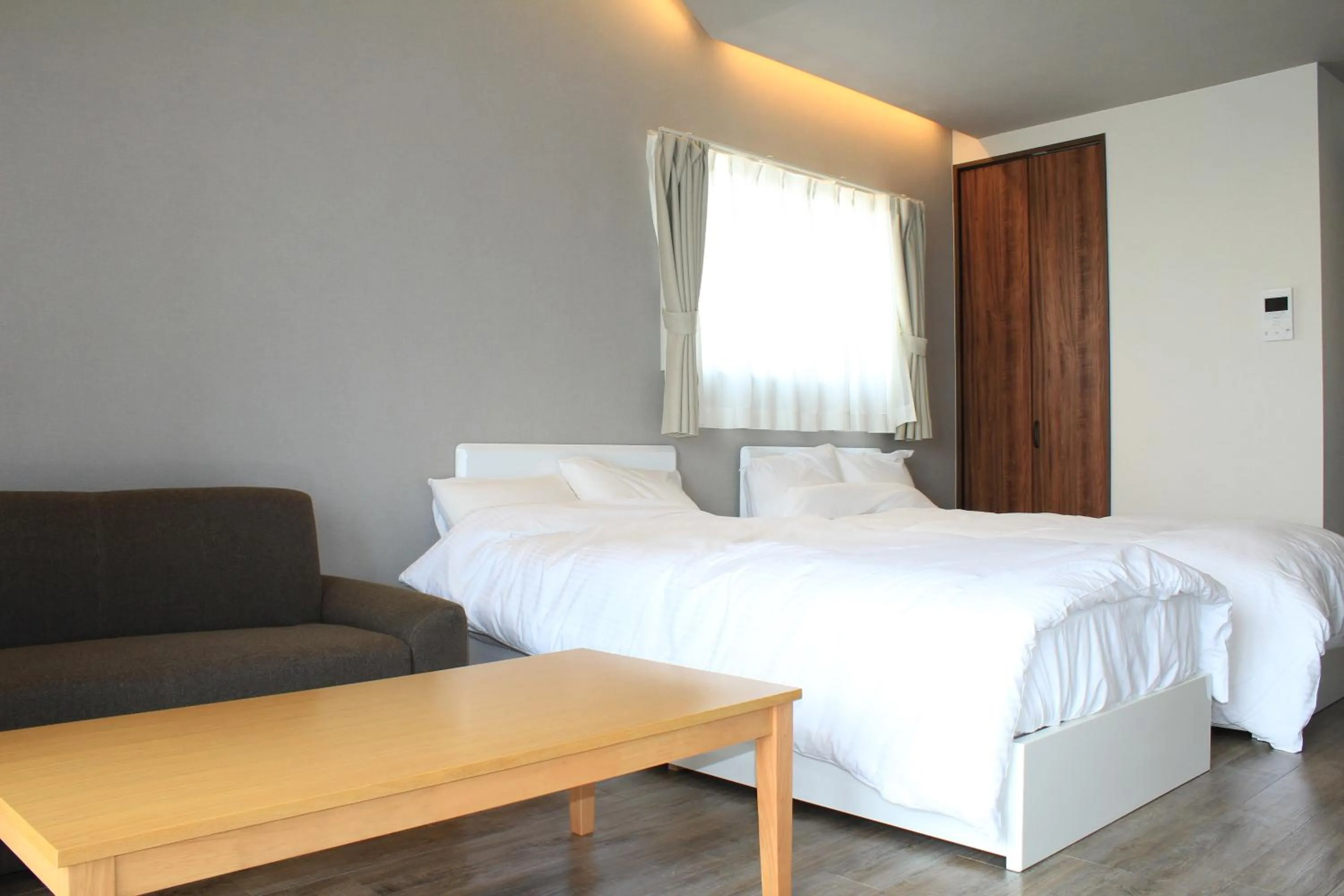 Twin Room with Sea View in ゲートイン名護