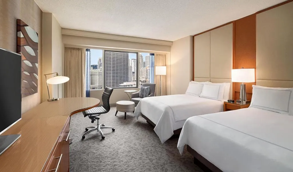 Pinnacle Riverview 2 Double - Higher Floor in Swissotel Chicago