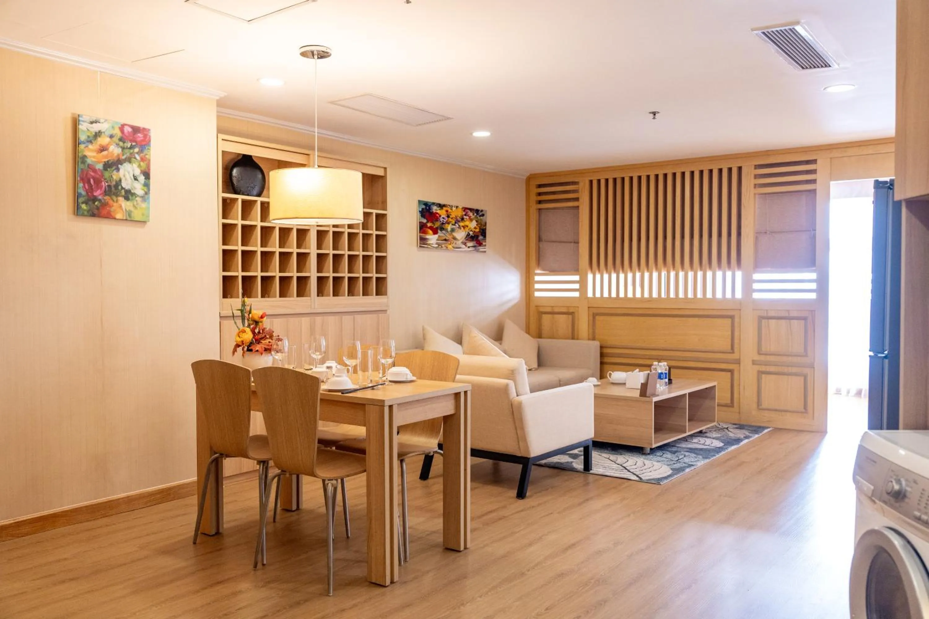 Family Two-Bedroom Apartment with View in Super Candle Hotel