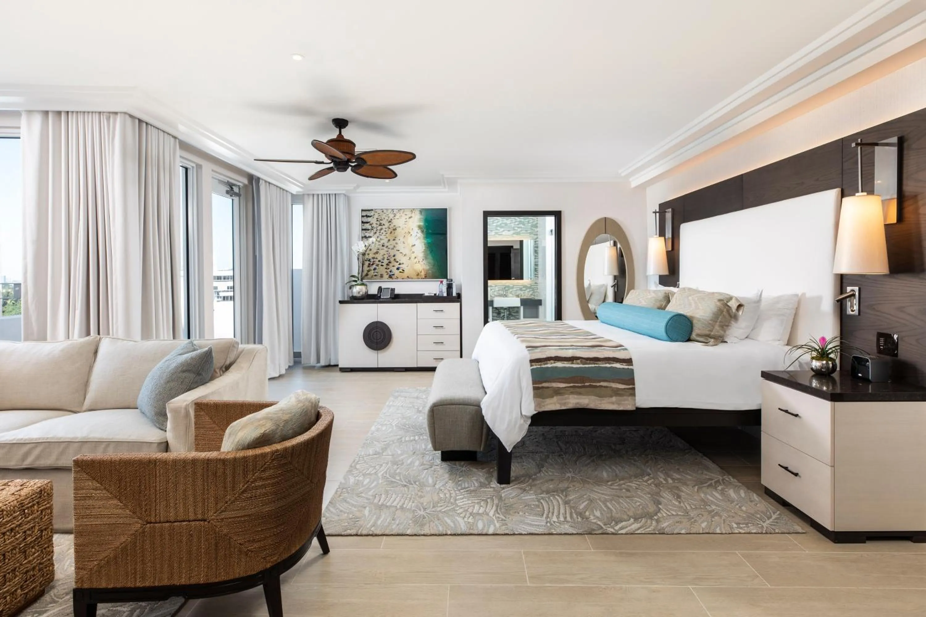 Junior Suite with Balcony in The Palms Hotel & Spa