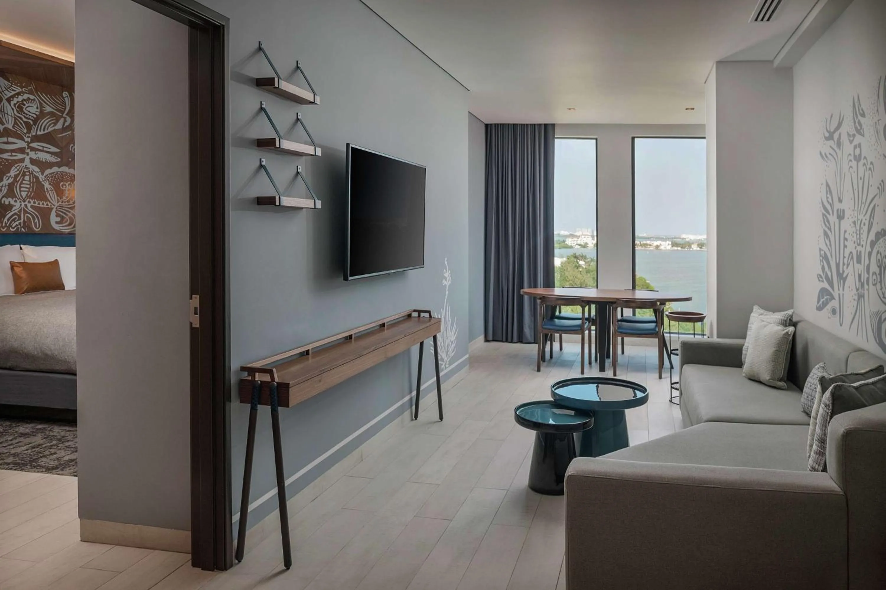 King Suite with Panoramic View in Canopy By Hilton Cancun La Isla