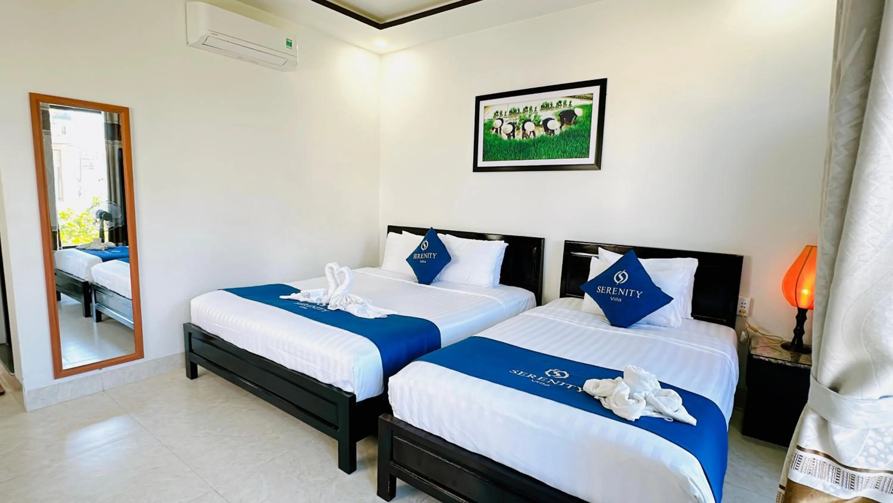 Deluxe Triple Room with City View in Serenity Villa Hoi An