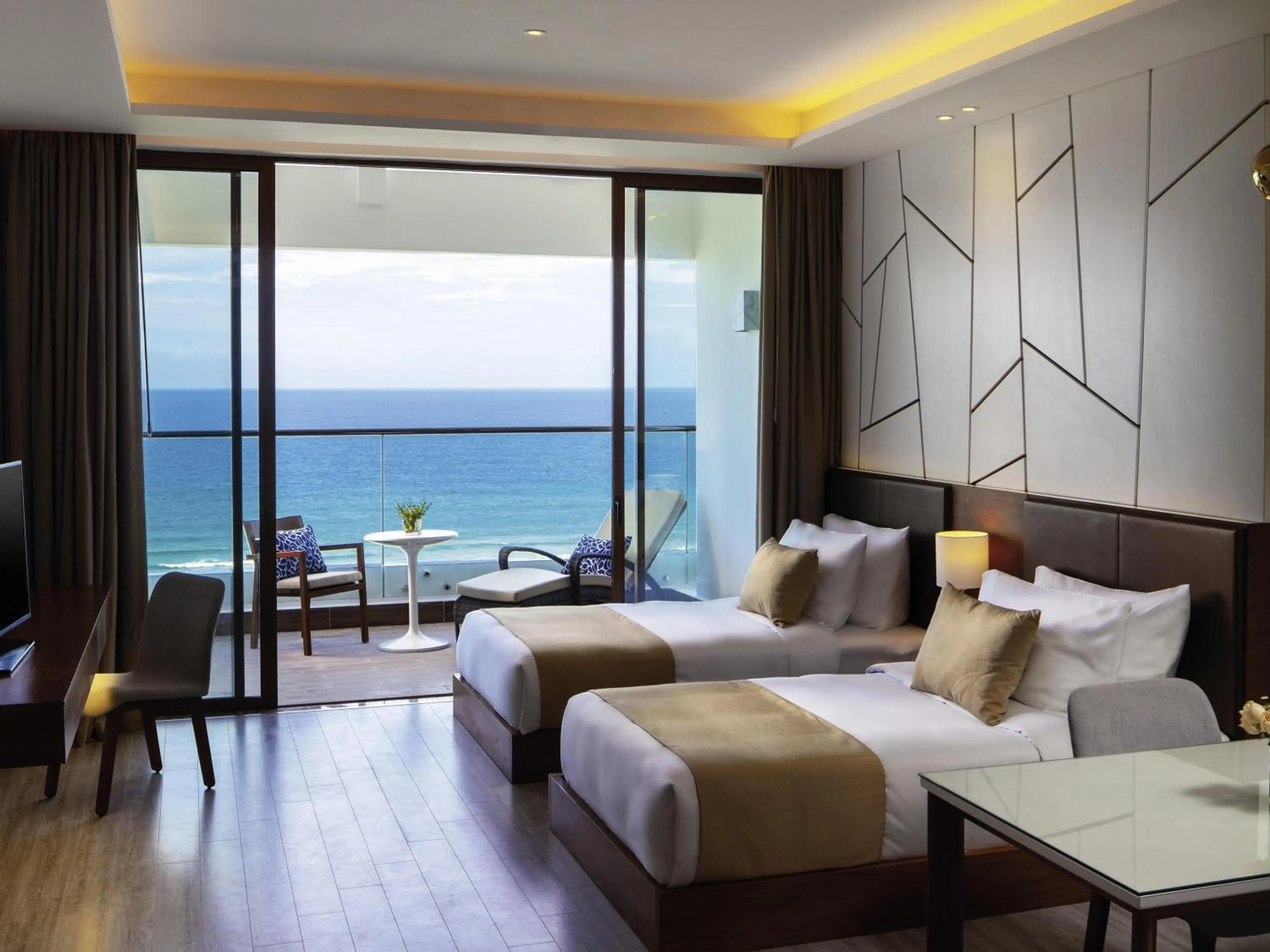 Interconnected Twin Studio with Sea View in Mövenpick Resort Cam Ranh
