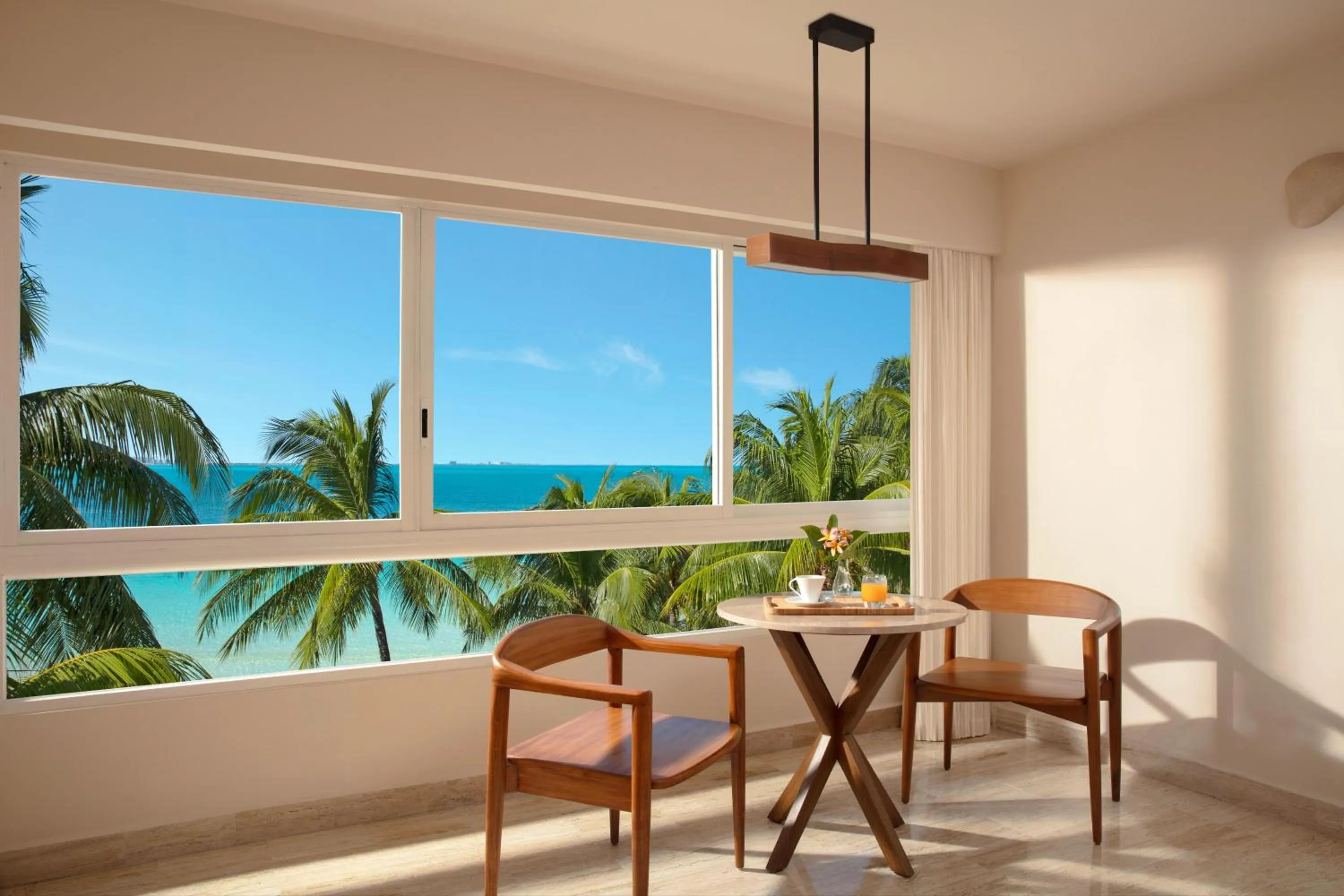 King Room with Partial Ocean View in Dreams Sands Cancun Resort & Spa