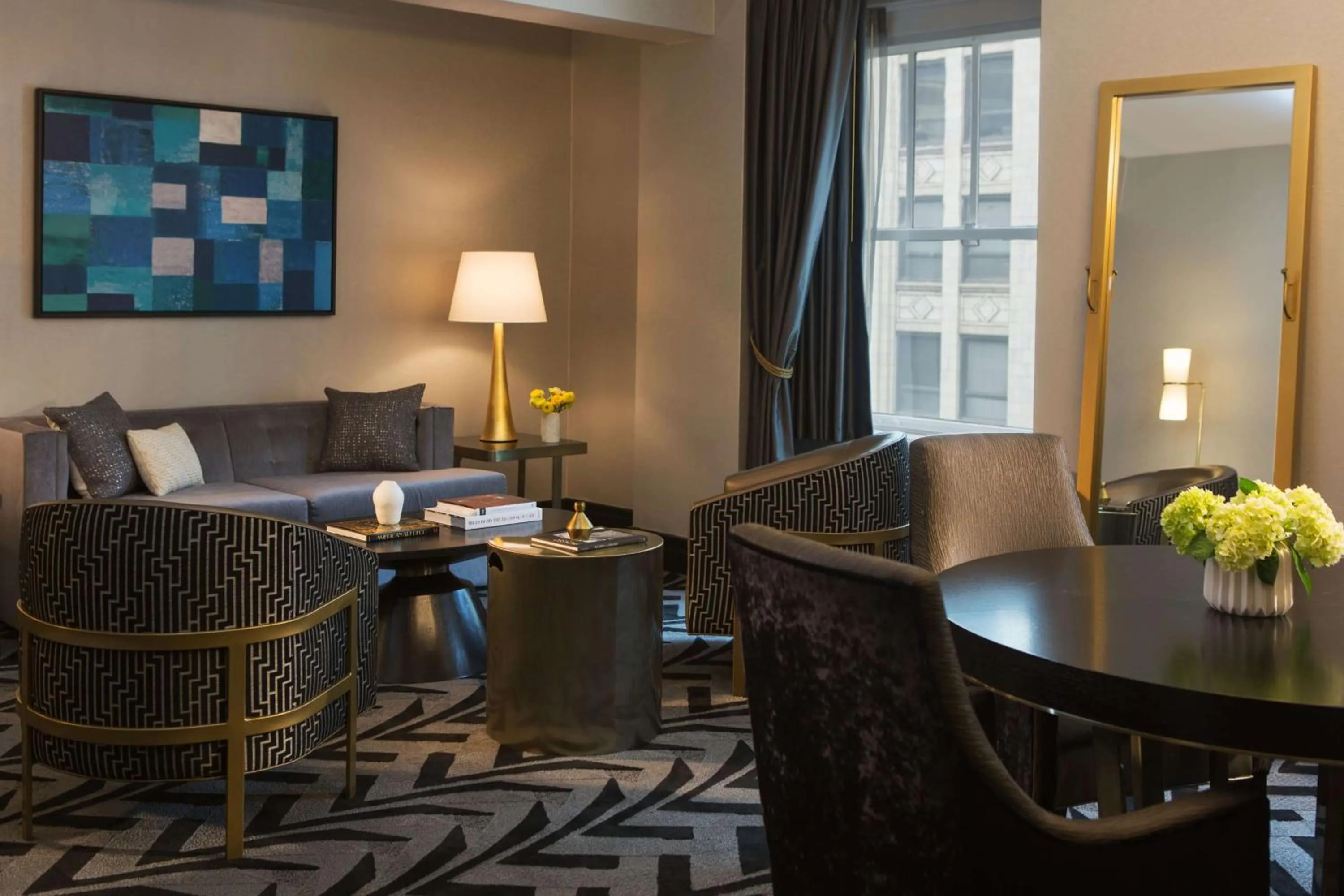 One-Bedroom King Suite with Tub - Mobility Accessible in The Allegro Royal Sonesta Hotel Chicago Loop