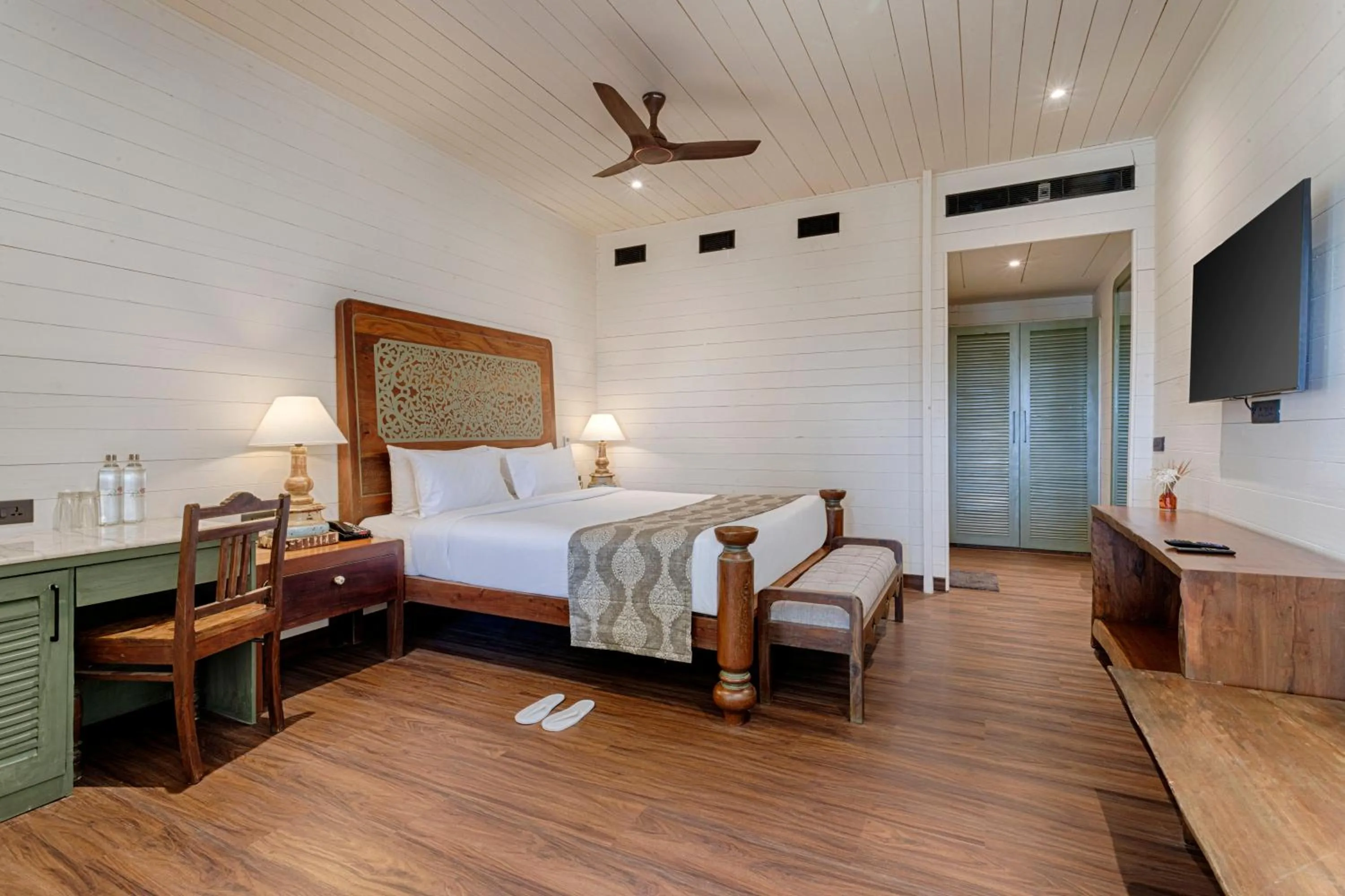 Premium River View Cottage with Balcony (with complimentary Kayaking and 20% off on Massage session) in Riva Beach Resort