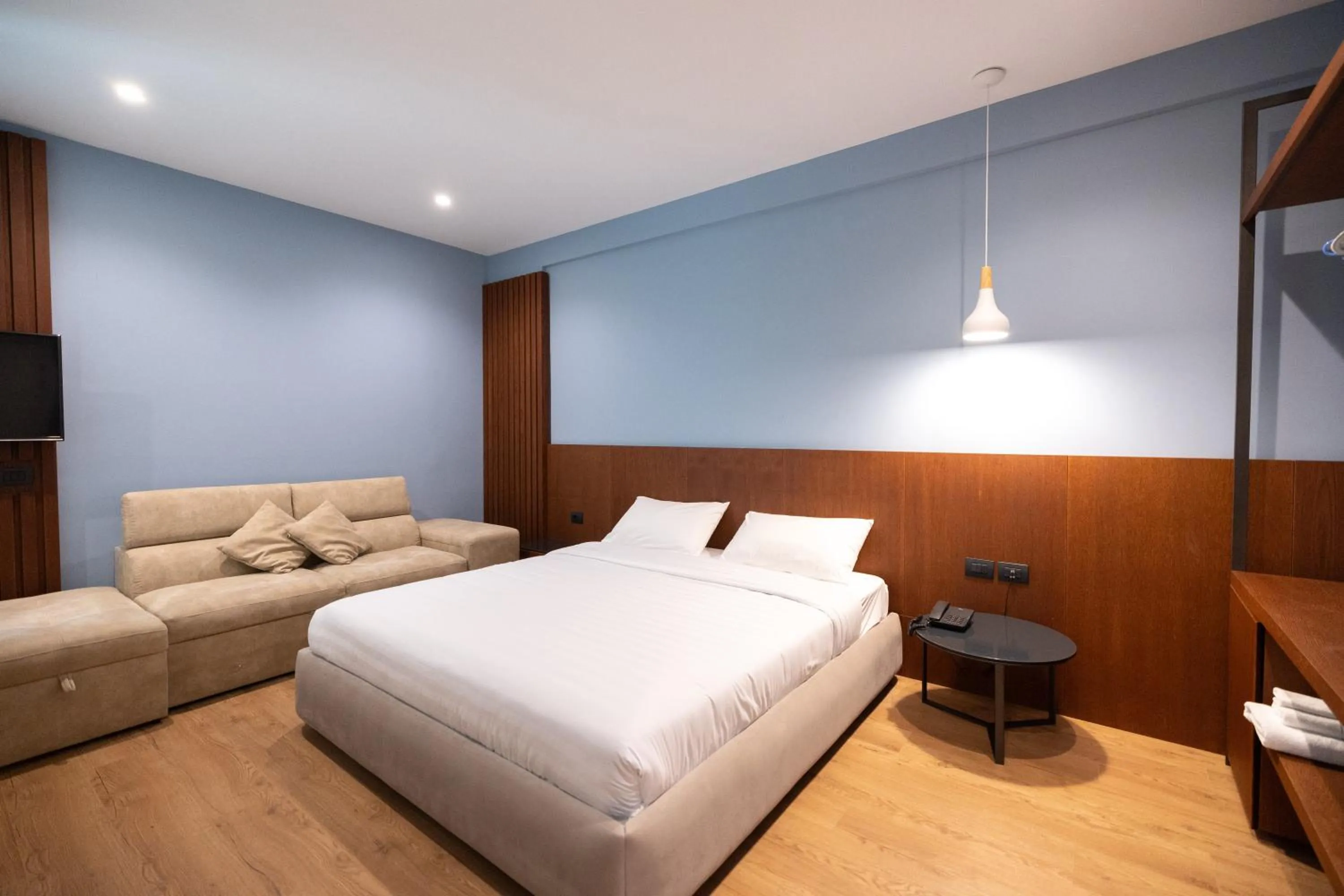 Junior Suite with Balcony and Side Sea View in DUKA Hotel