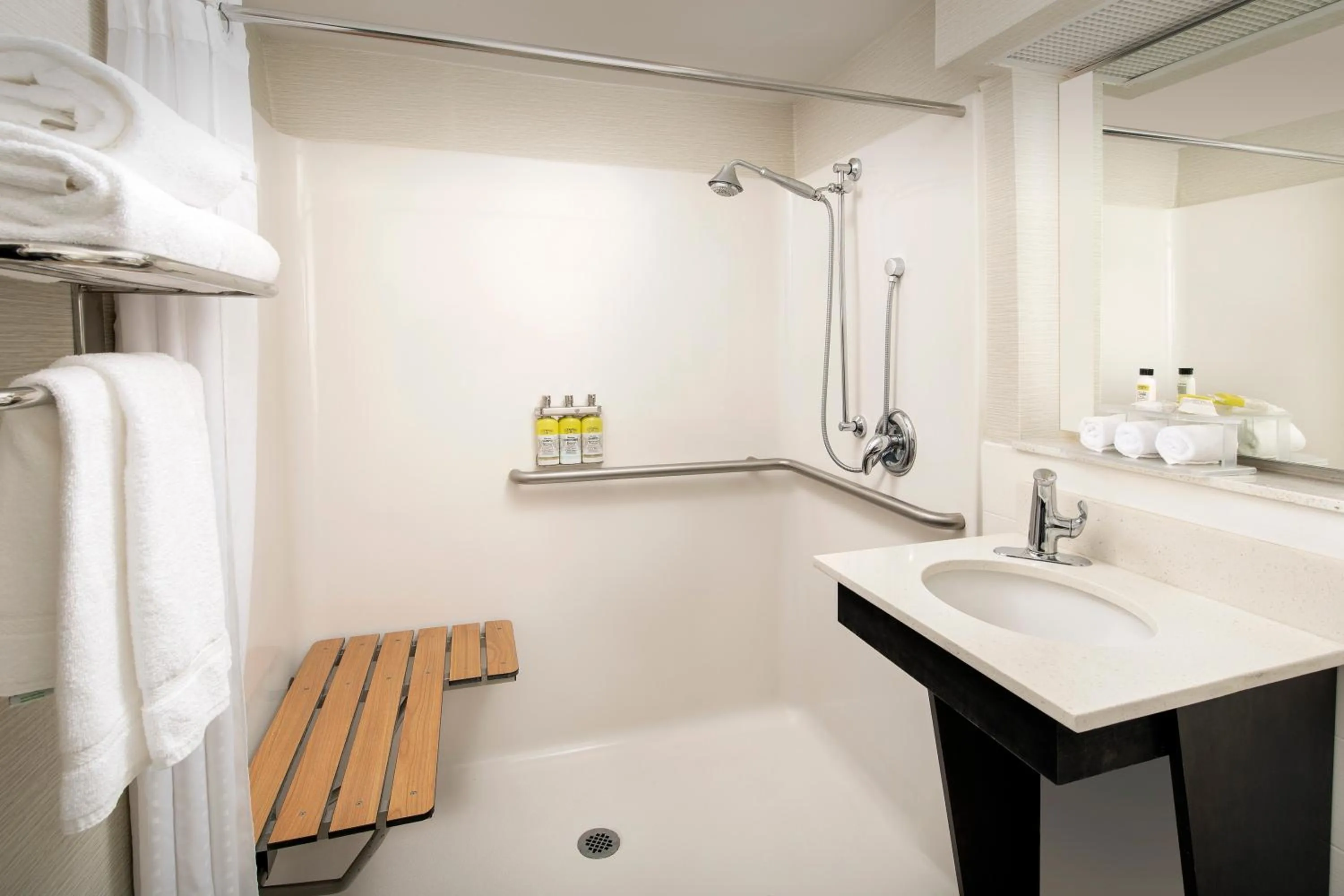 Deluxe King Room with Roll-In Shower - Disability Access in Holiday Inn Express & Suites Annapolis by IHG