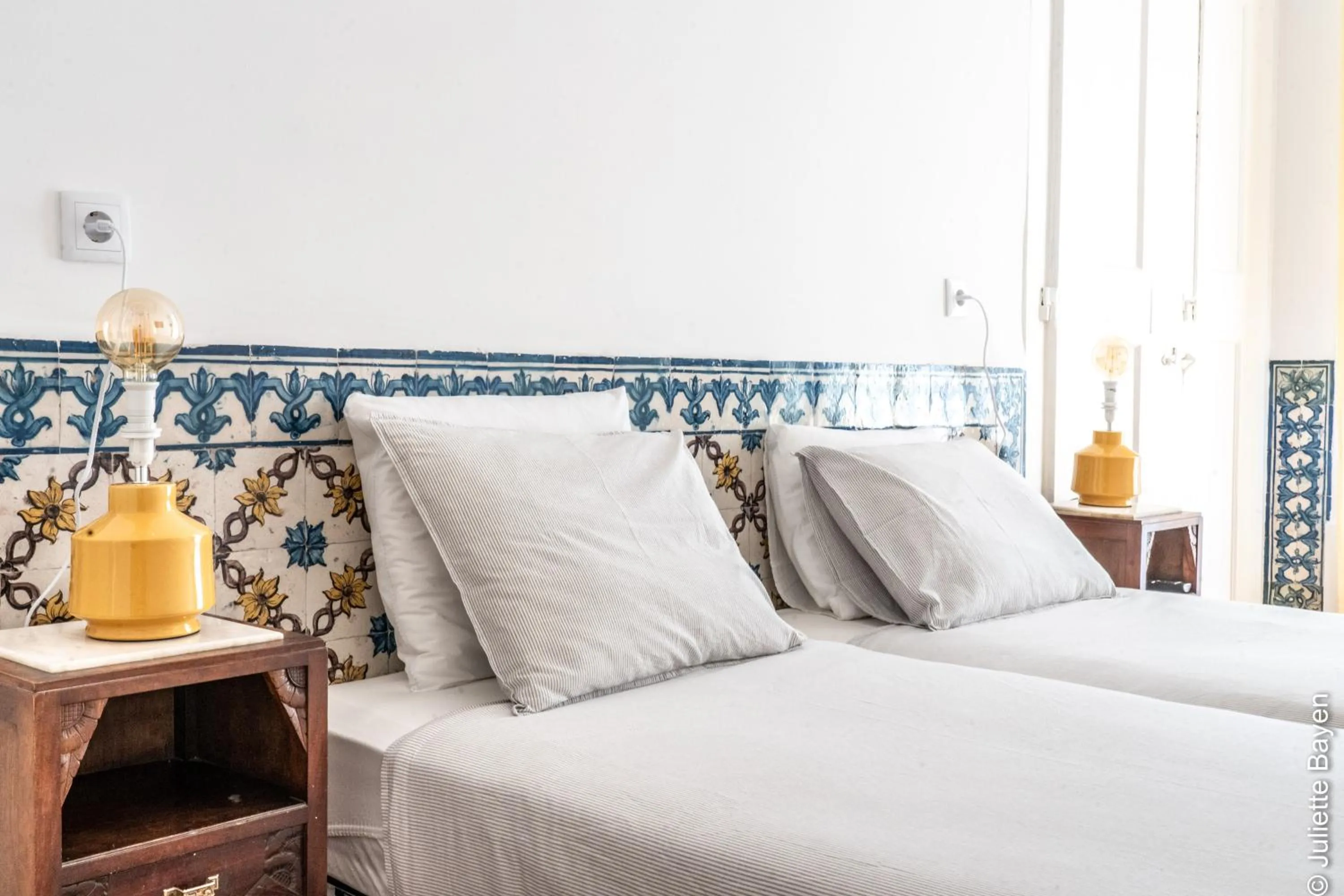Superior Double Room with External Private Bathroom in Azulejos Cais Sodré B&B