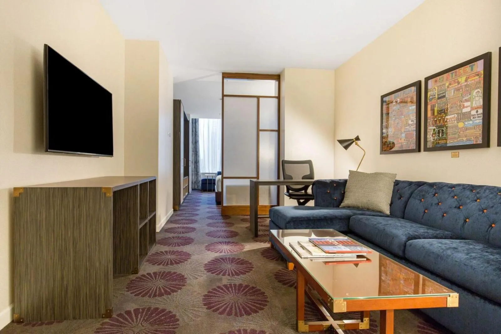 Superior King Suite with Sofa Bed Disability Access in The Chicago Hotel Collection Magnificent Mile