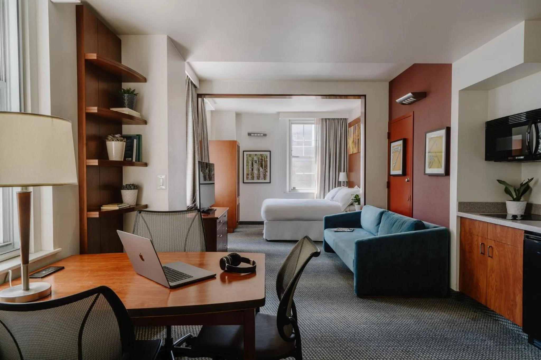 One-Bedroom Suite with Kitchenette  in Club Quarters Hotel Rittenhouse Square, Philadelphia